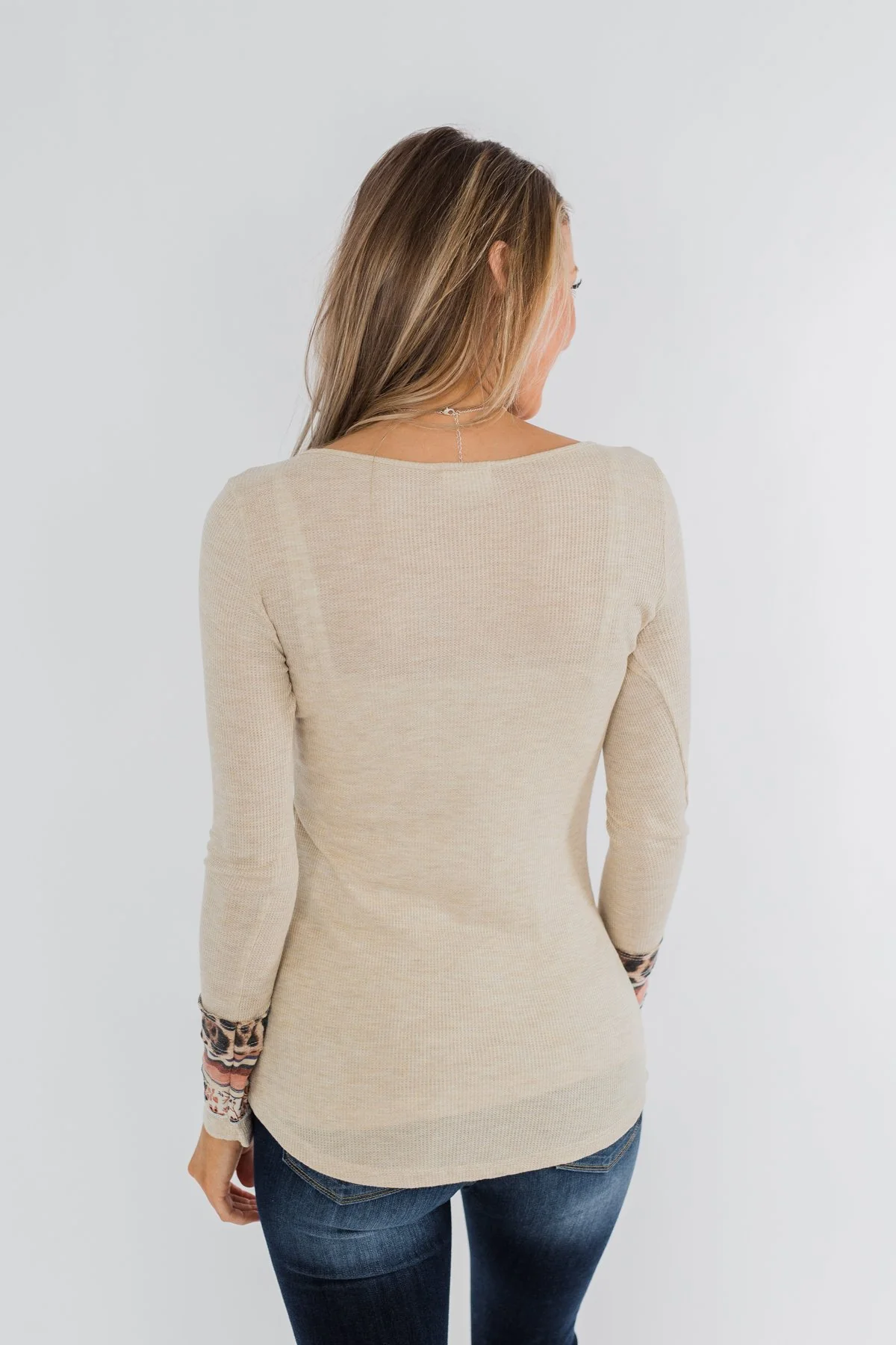 If You Wanna Thermal Top- Cream - Image 10