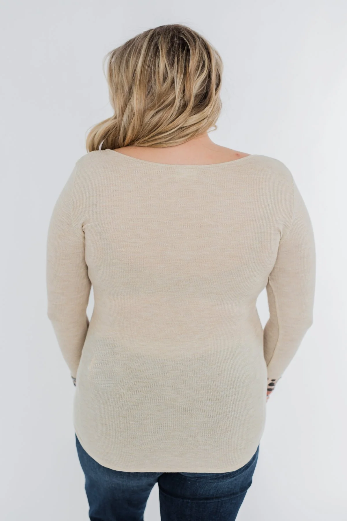 If You Wanna Thermal Top- Cream - Image 11