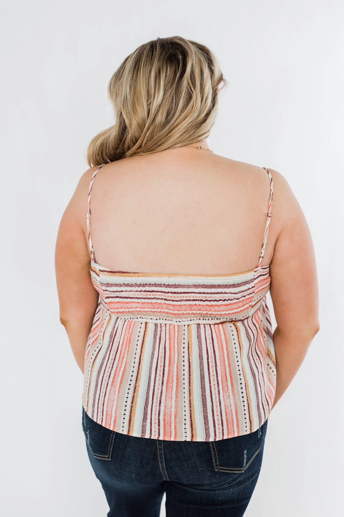 Imagine The Possibility Bow Tie Tank Top- Shades of Pink - Image 11