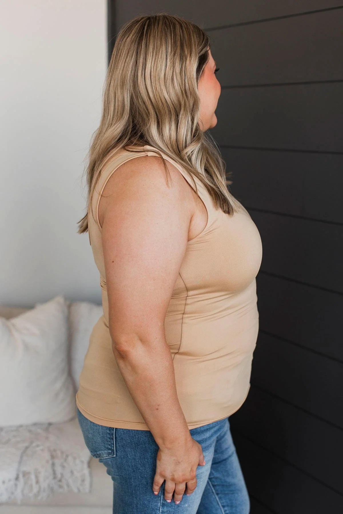 Impressive Moments Tank Top- Nude - Image 6