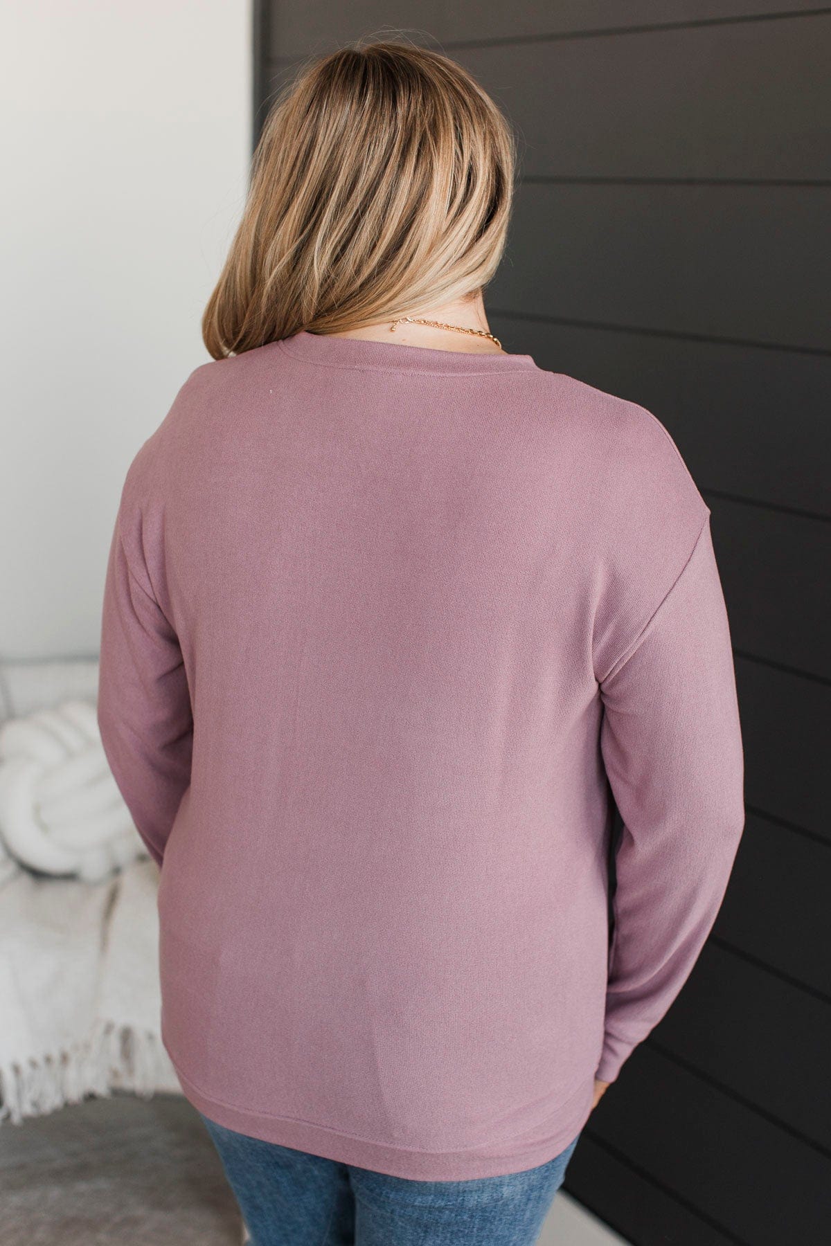 Incredible Love Long Sleeve Top- Dusty Lavender - Image 8