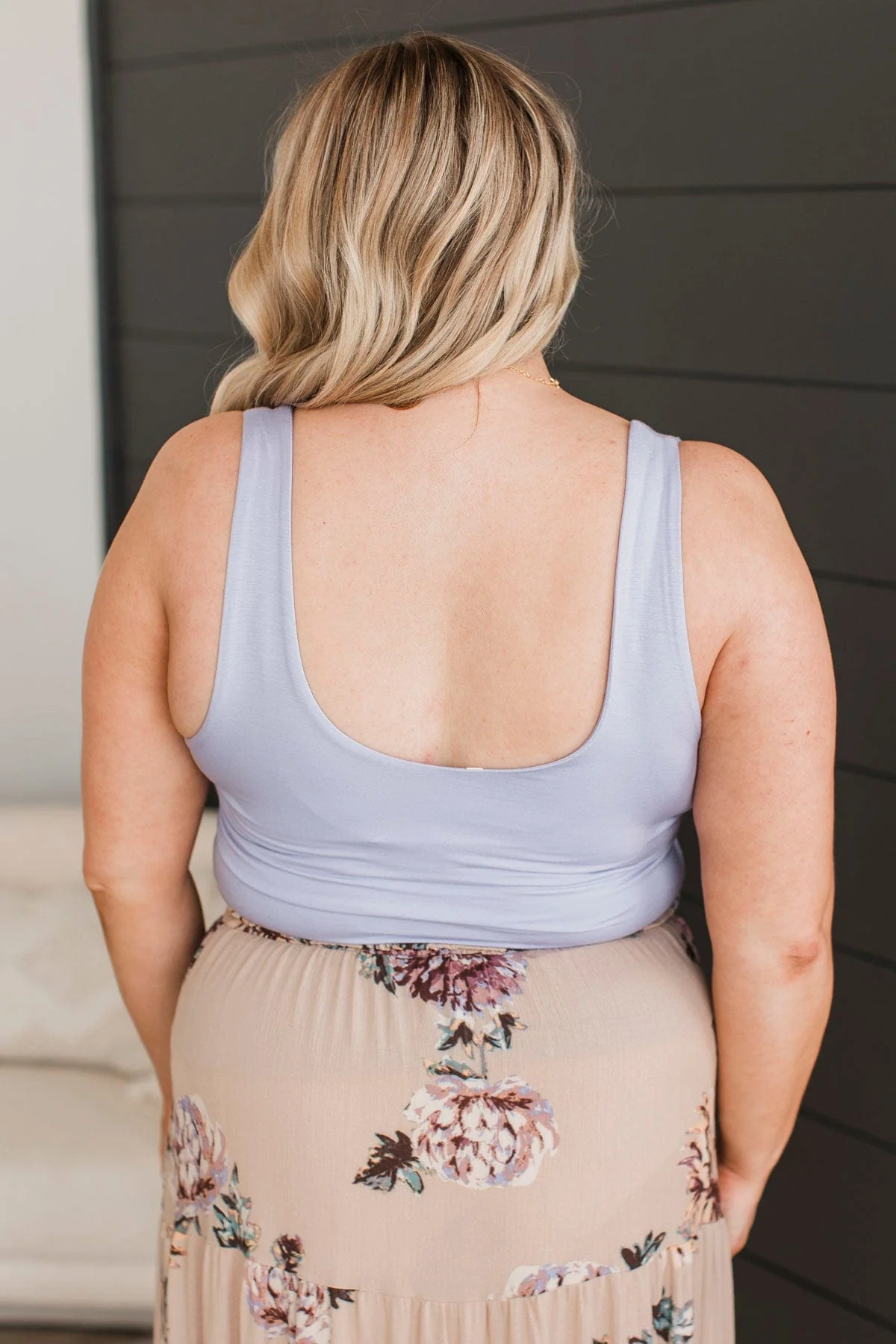 Isn't She Lovely Knit Tank Top- Blueberry - Image 8