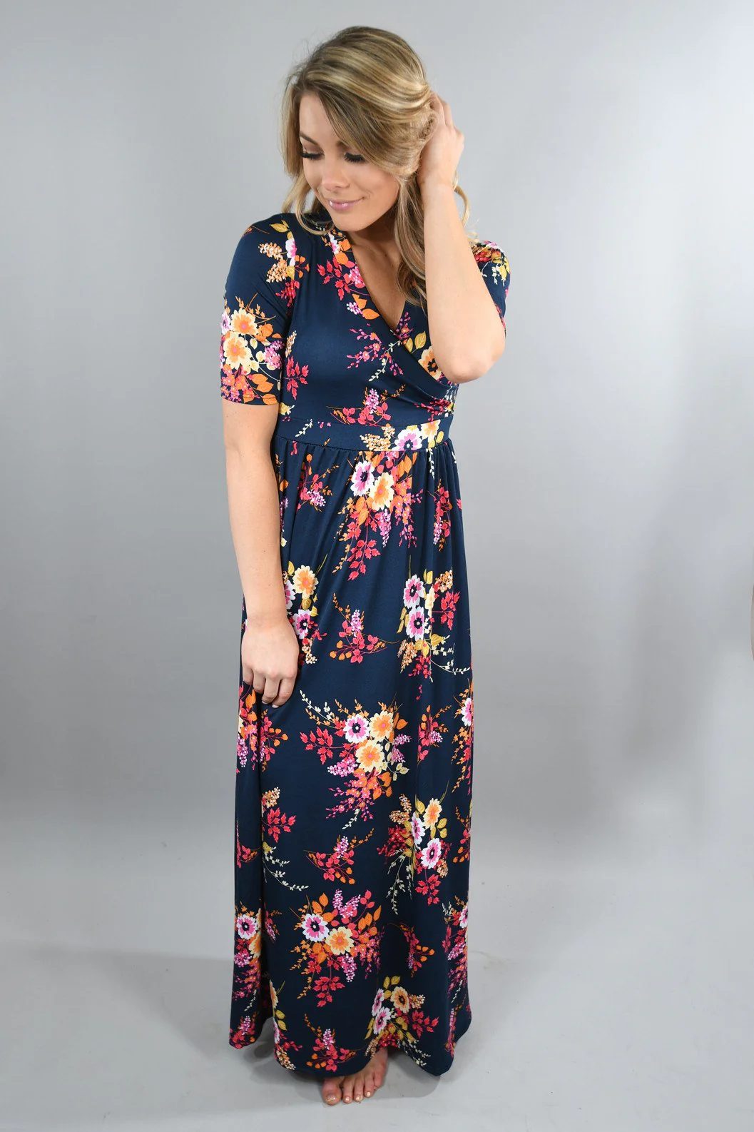 It's a Floral Time Maxi Dress - Image 2