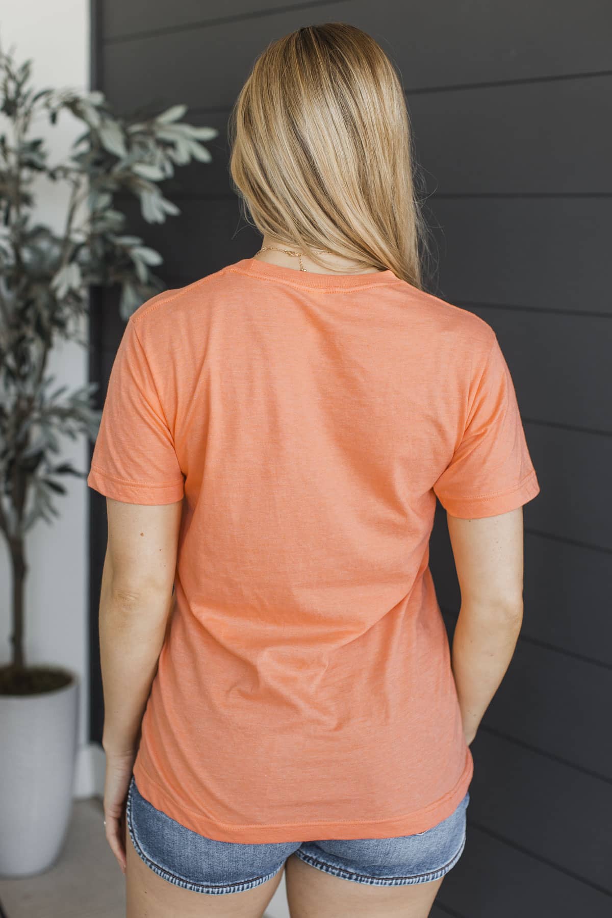 "It's A Good Day To Have A Good Day" Graphic Tee- Orange - Image 8