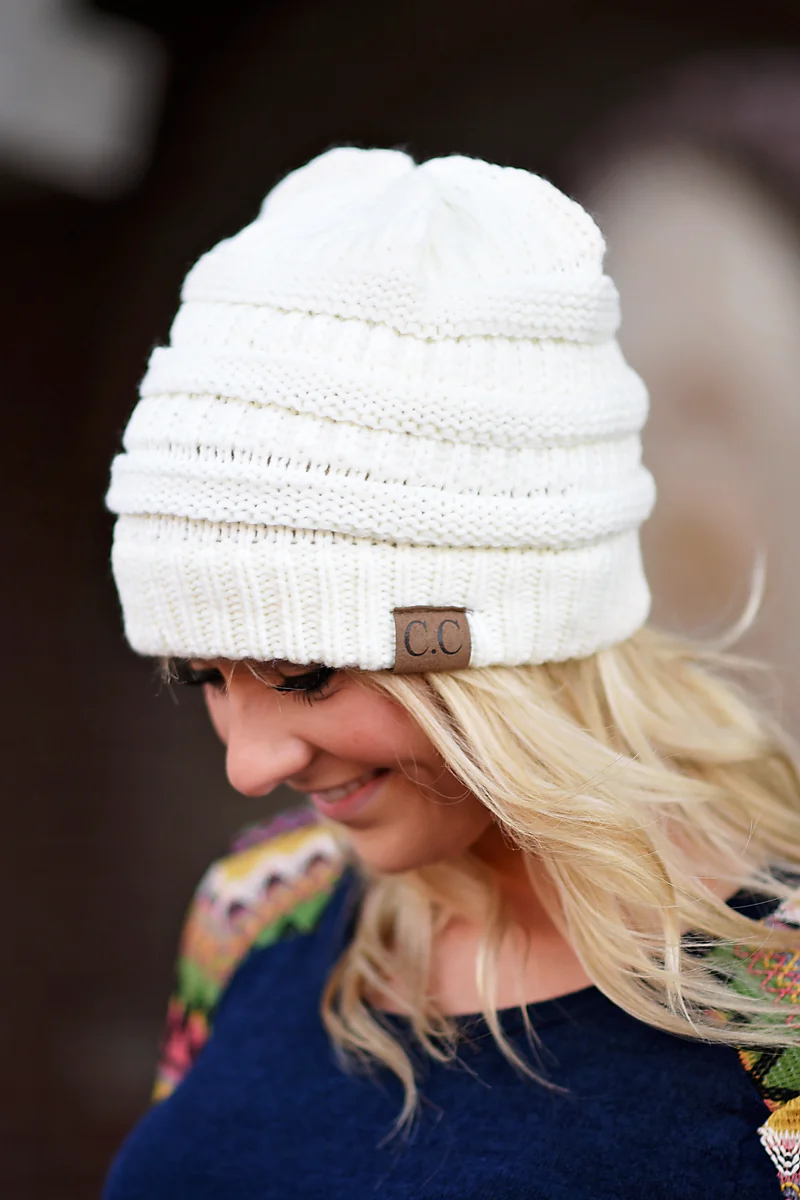 Ivory Beanie