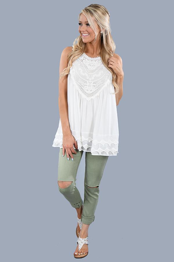 Ivory Lace Top - Image 4