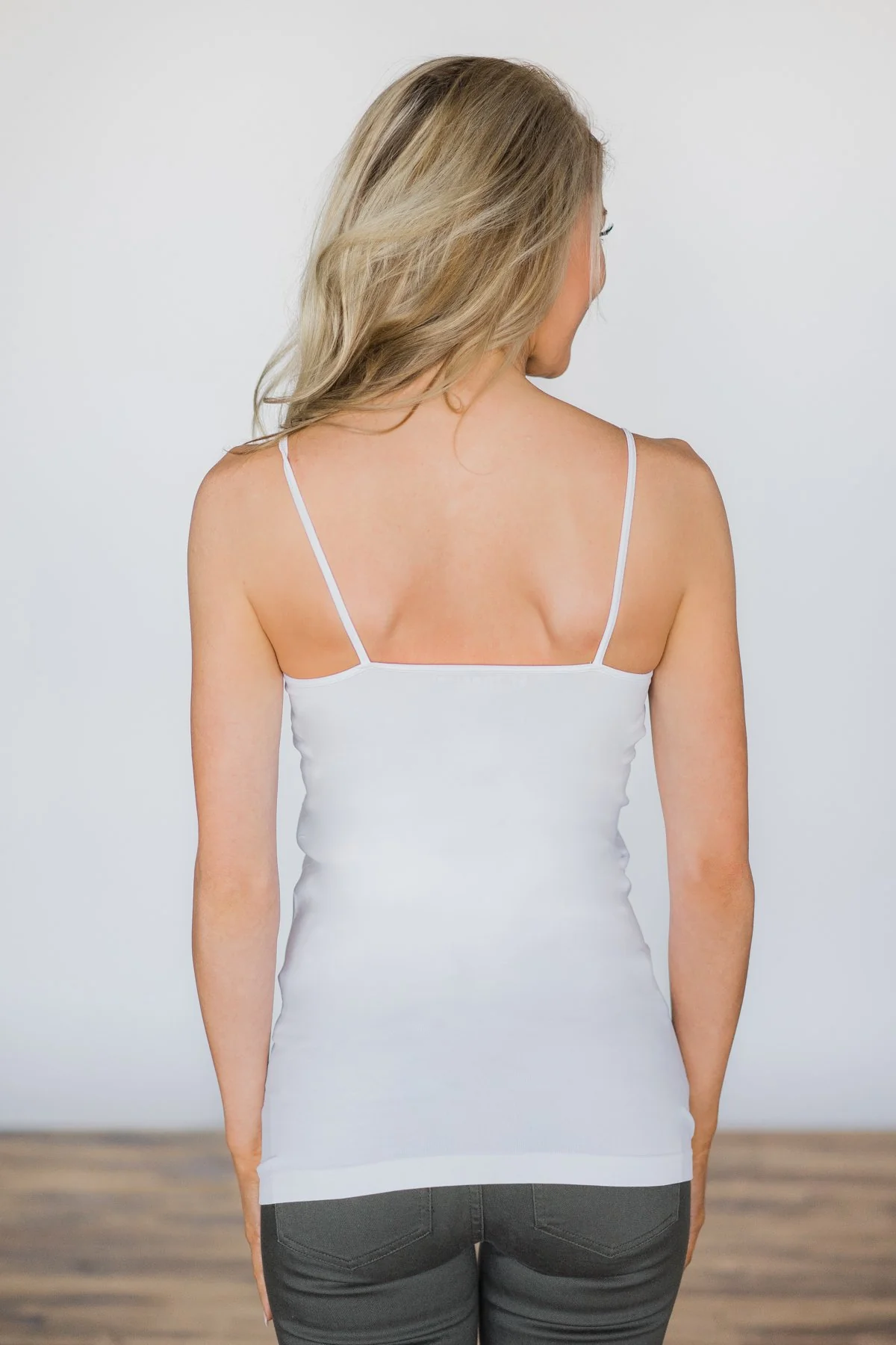 Ivory Seamless Layering Tank - Image 4