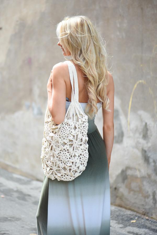 Ivory & Taupe Satchel - Image 3