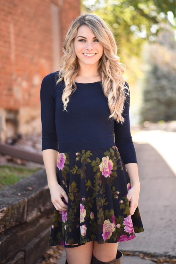Join the Movement Floral Dress - Image 5