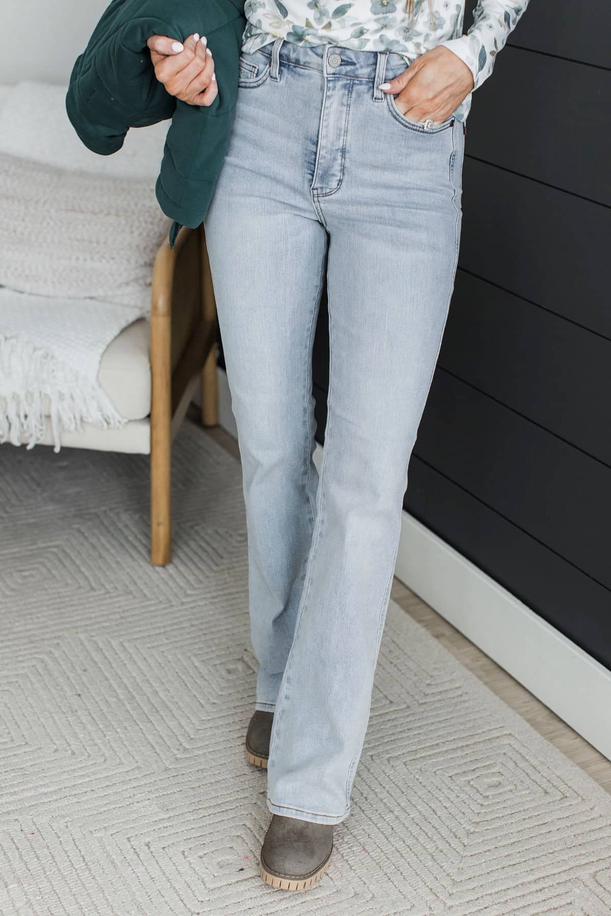 Judy Blue Bootcut Jeans- Easton Wash