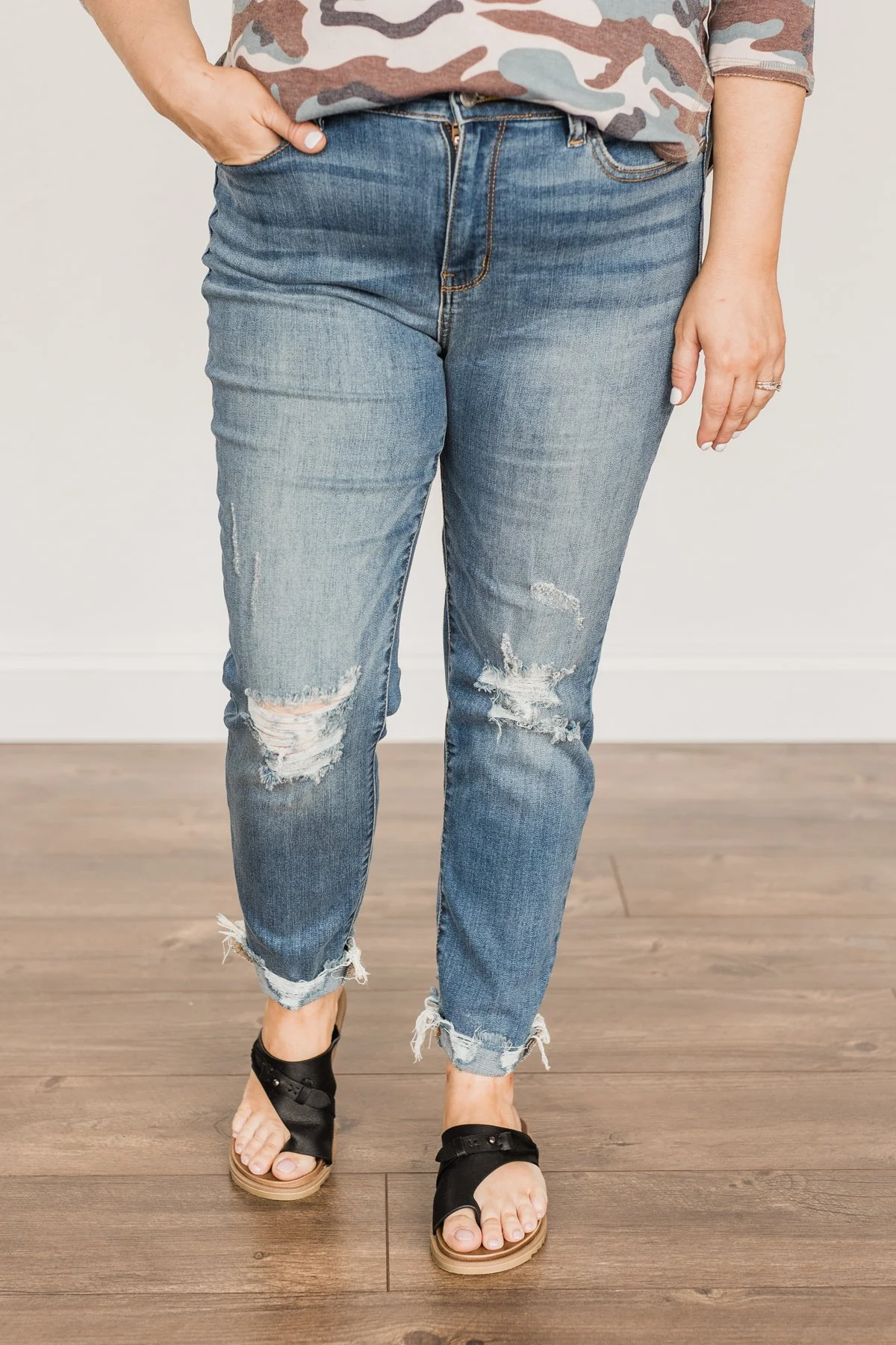 Judy Blue Skinny Jeans- Farrah Wash - Image 5