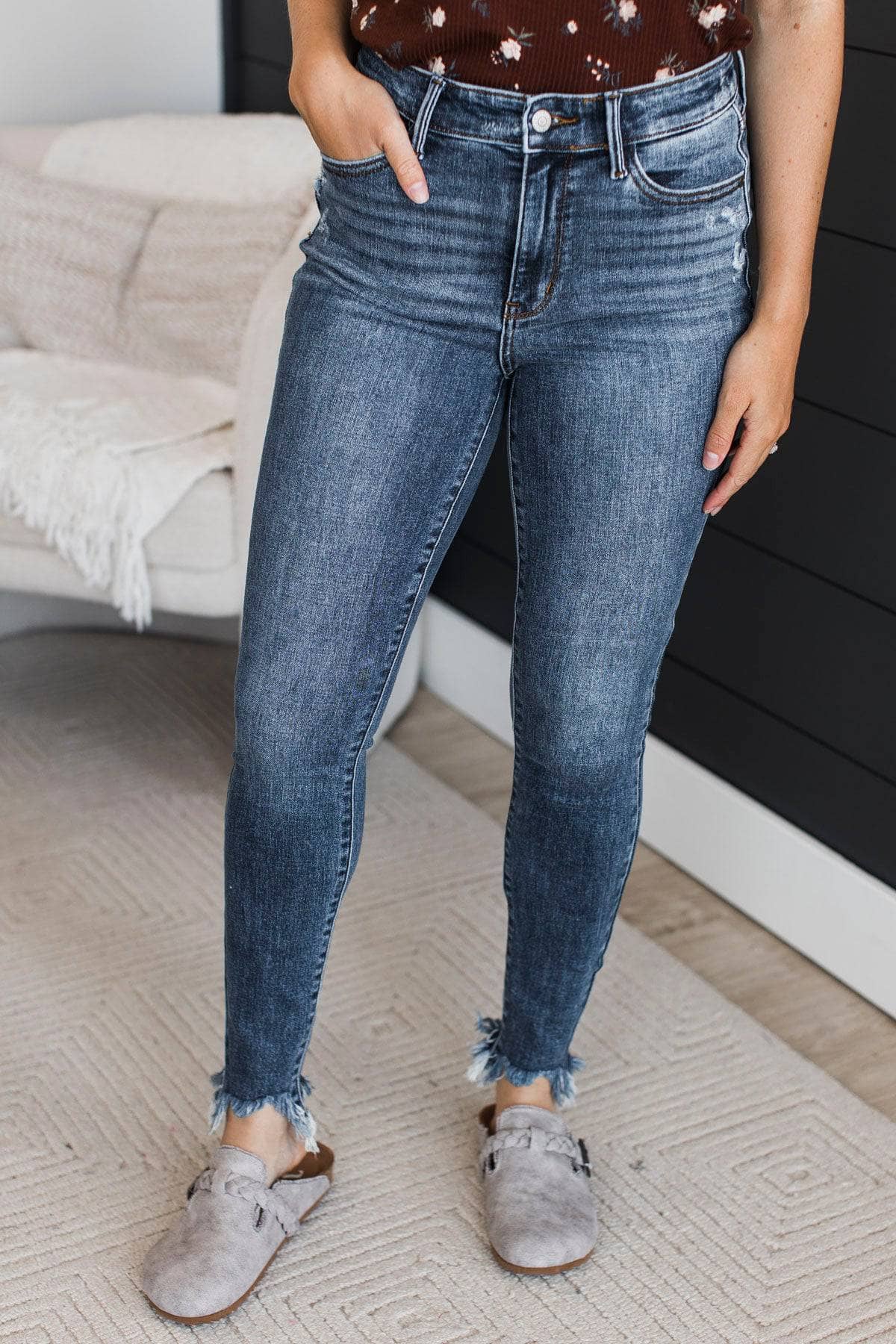 Judy Blue Skinny Jeans- Ira Wash