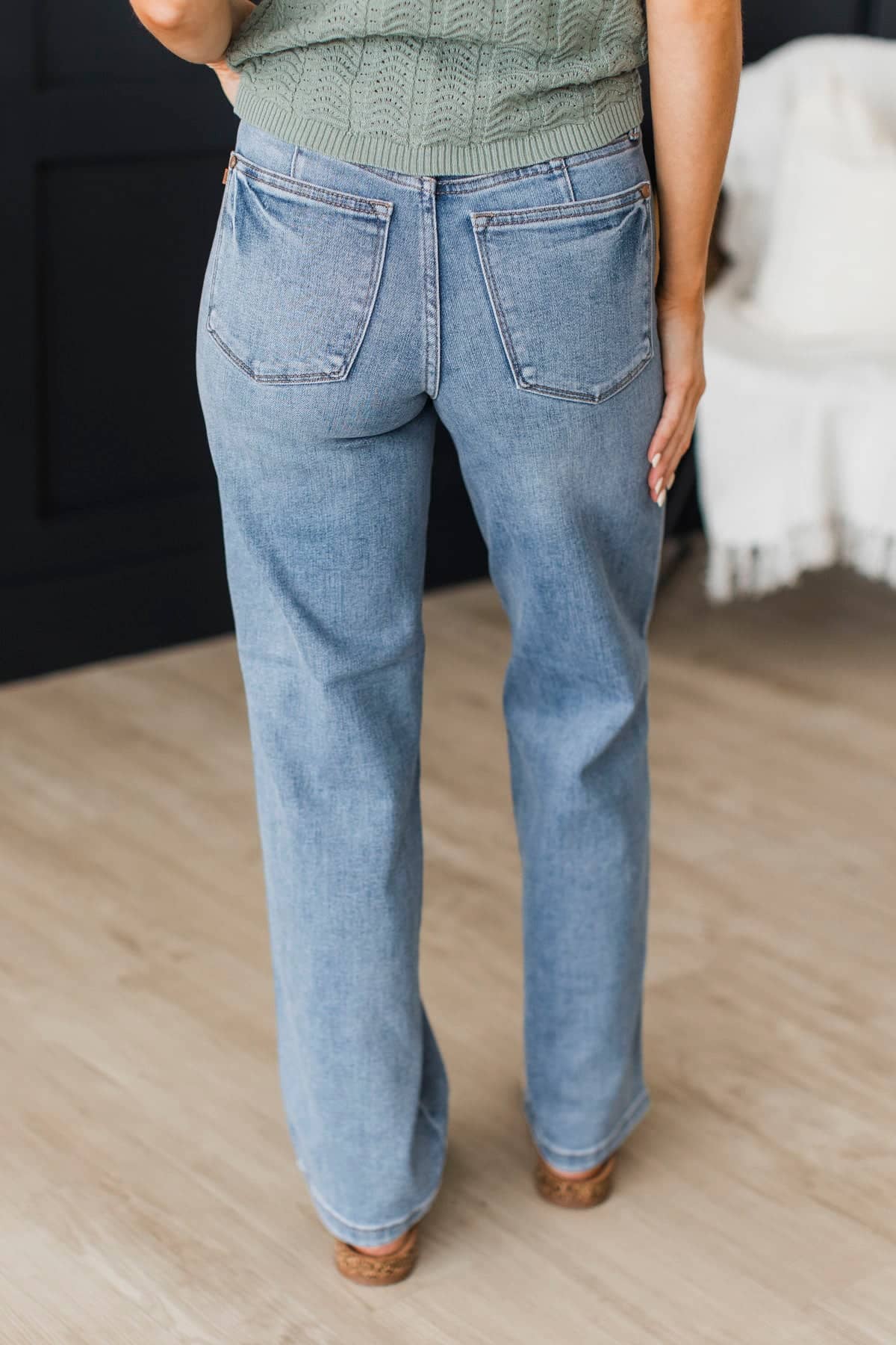 Judy Blue Straight Fit Jeans- Gloria Wash - Image 6