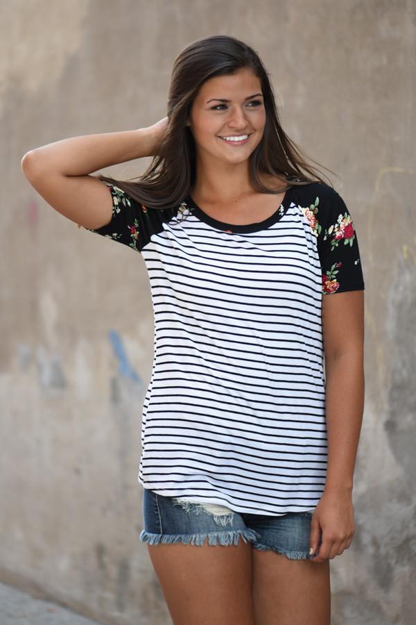 Just My Type Floral Top ~ Ivory - Image 6