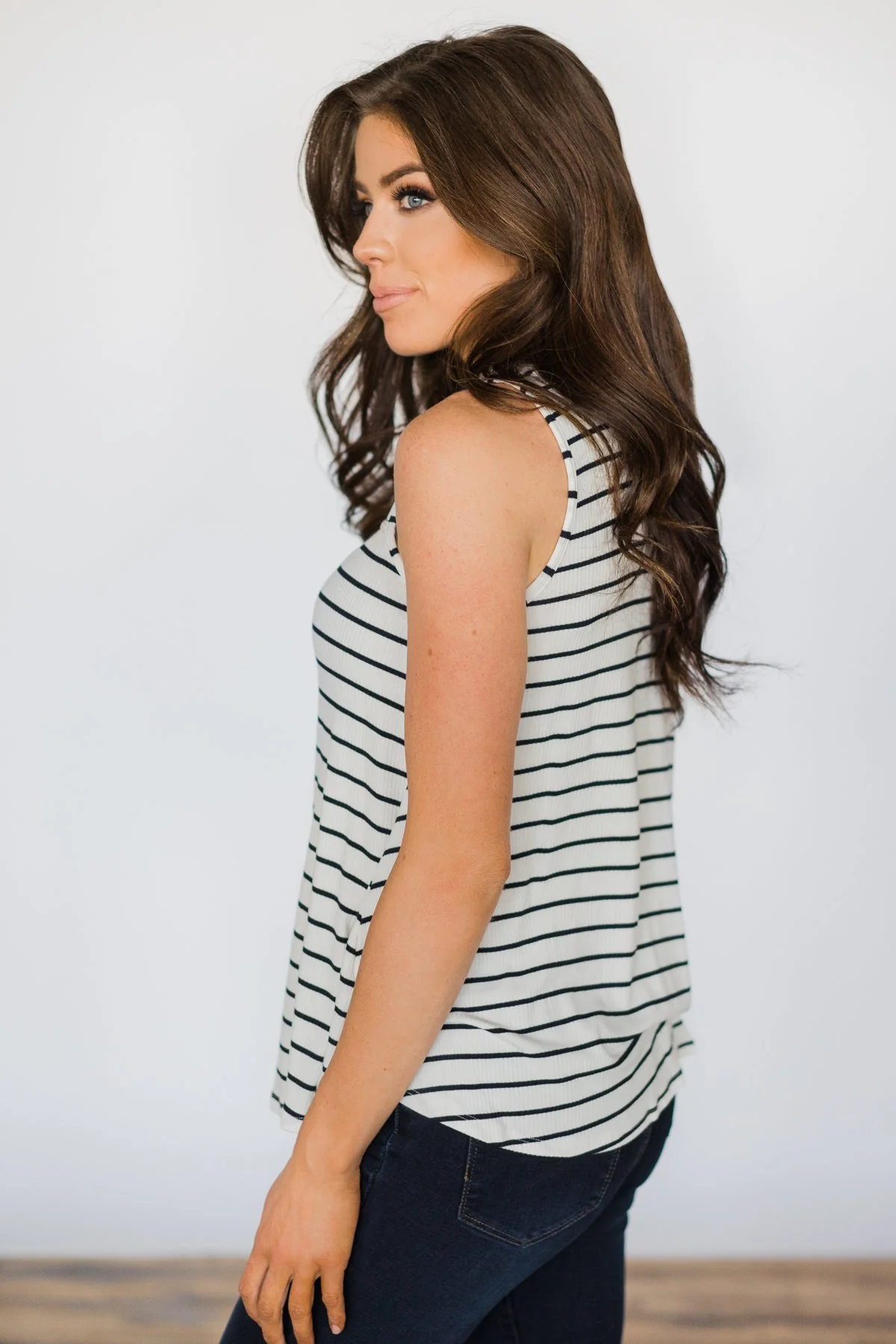 Just What I Like Striped Tank Top - Image 2