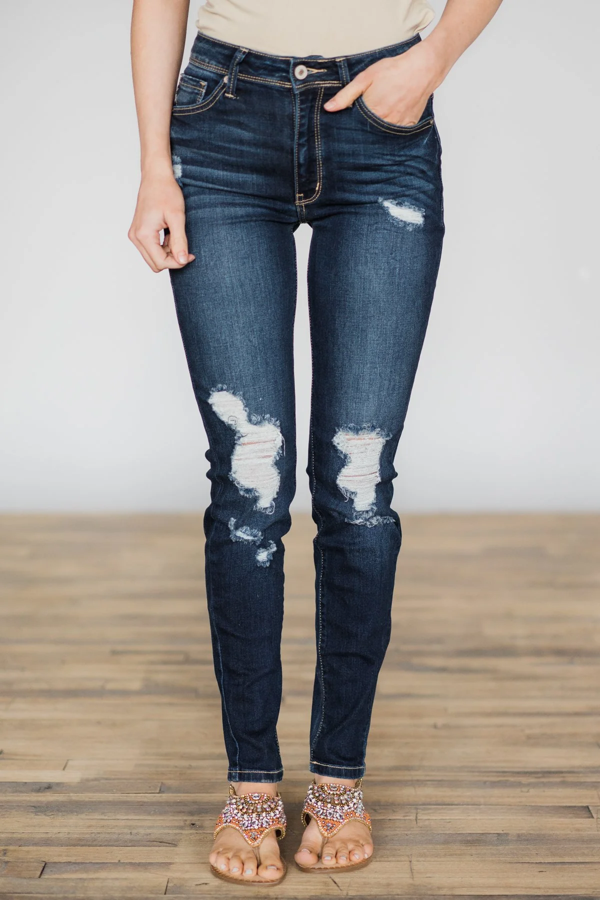 Kan Can Jeans ~ Rosey Wash - Image 3