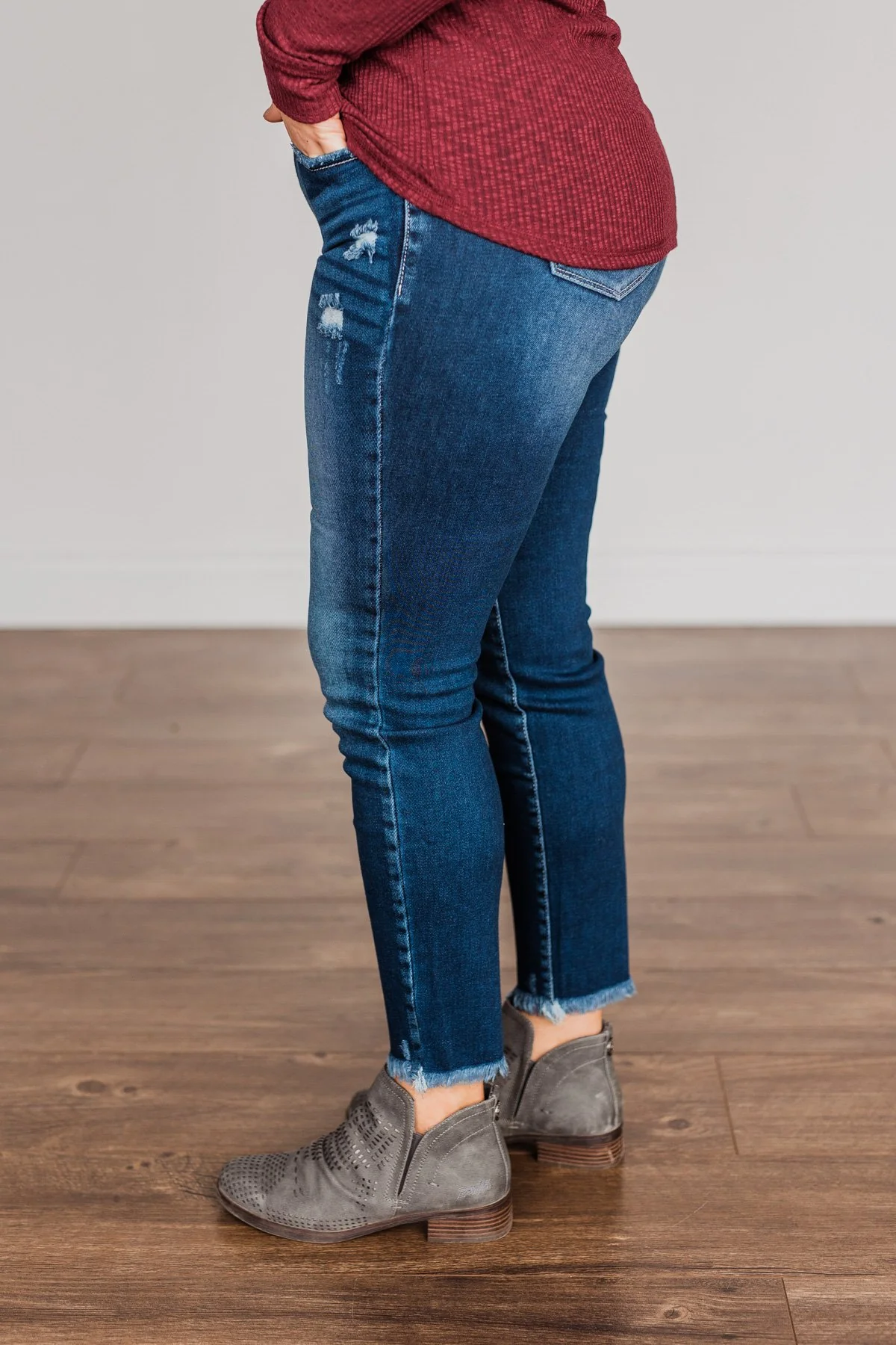 KanCan Mid-Rise Skinny Jeans- Victoria Wash - Image 7