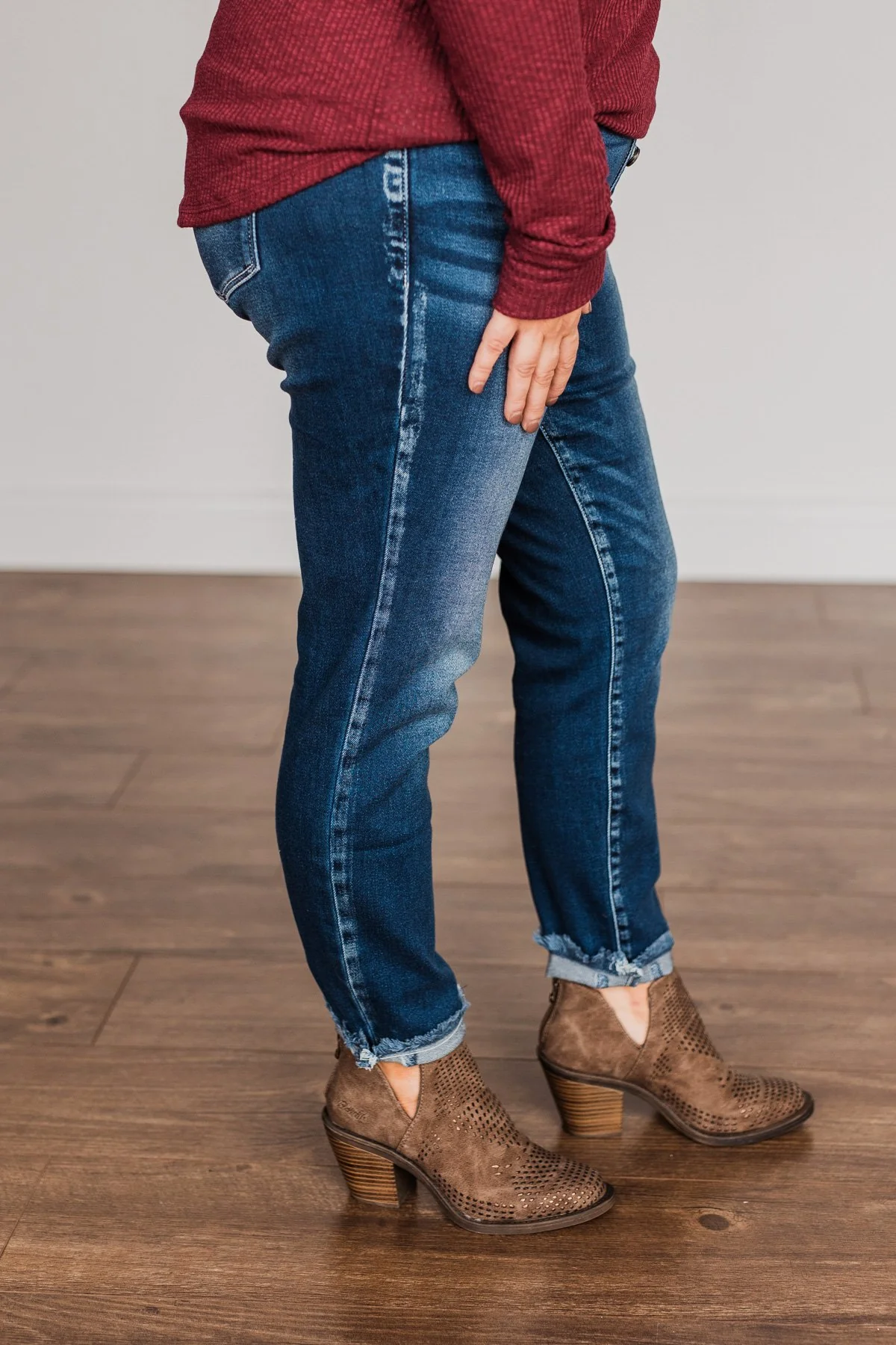 KanCan Mid-Rise Skinny Jeans- Victoria Wash - Image 9