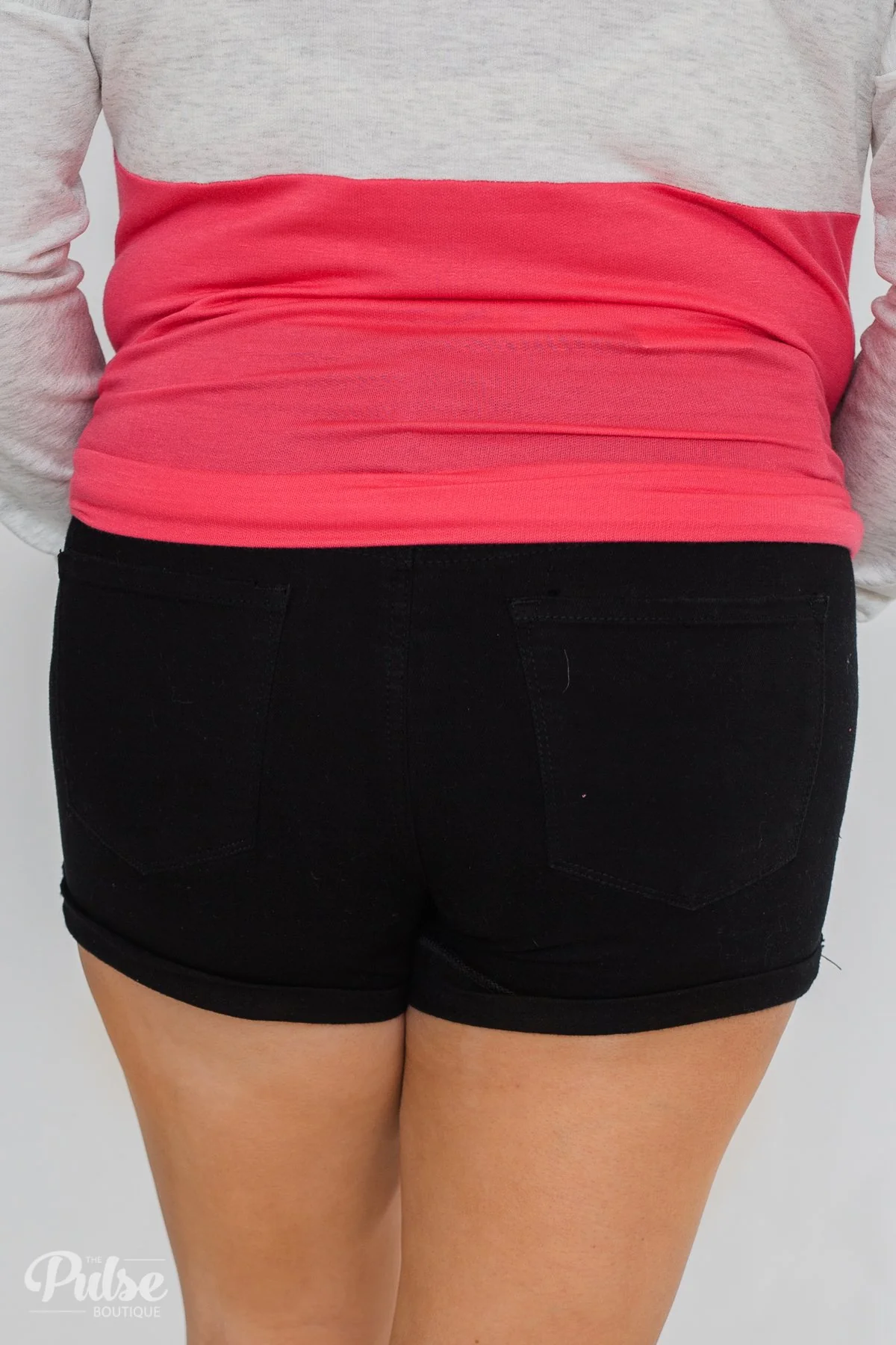 KanCan Stormy Shorts- Black - Image 13
