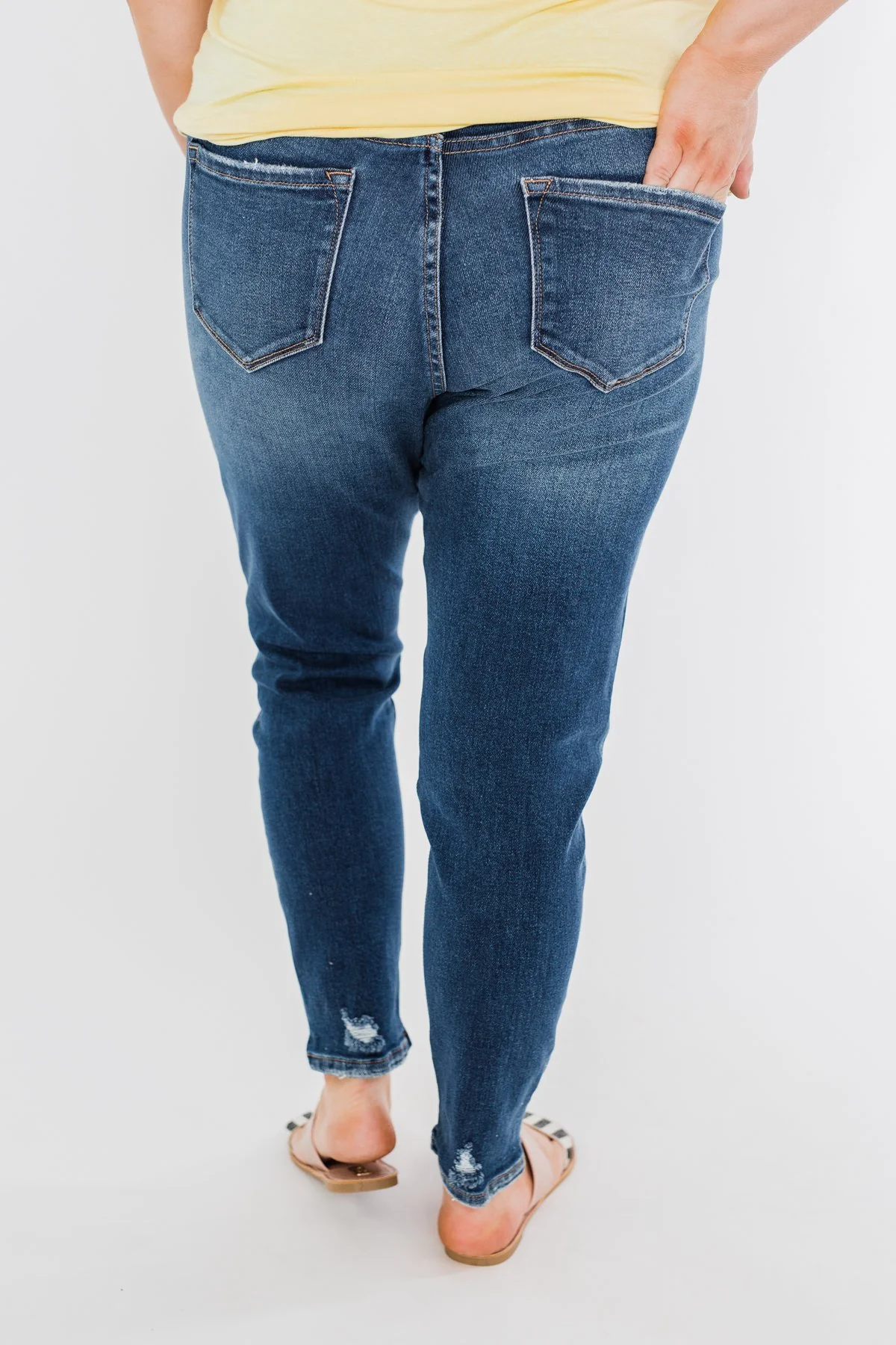 KanCan Ankle Skinny Jeans- Clarissa Wash - Image 10