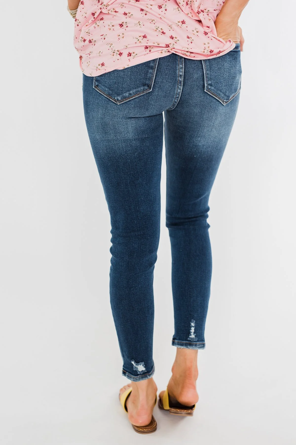 KanCan Ankle Skinny Jeans- Clarissa Wash - Image 9