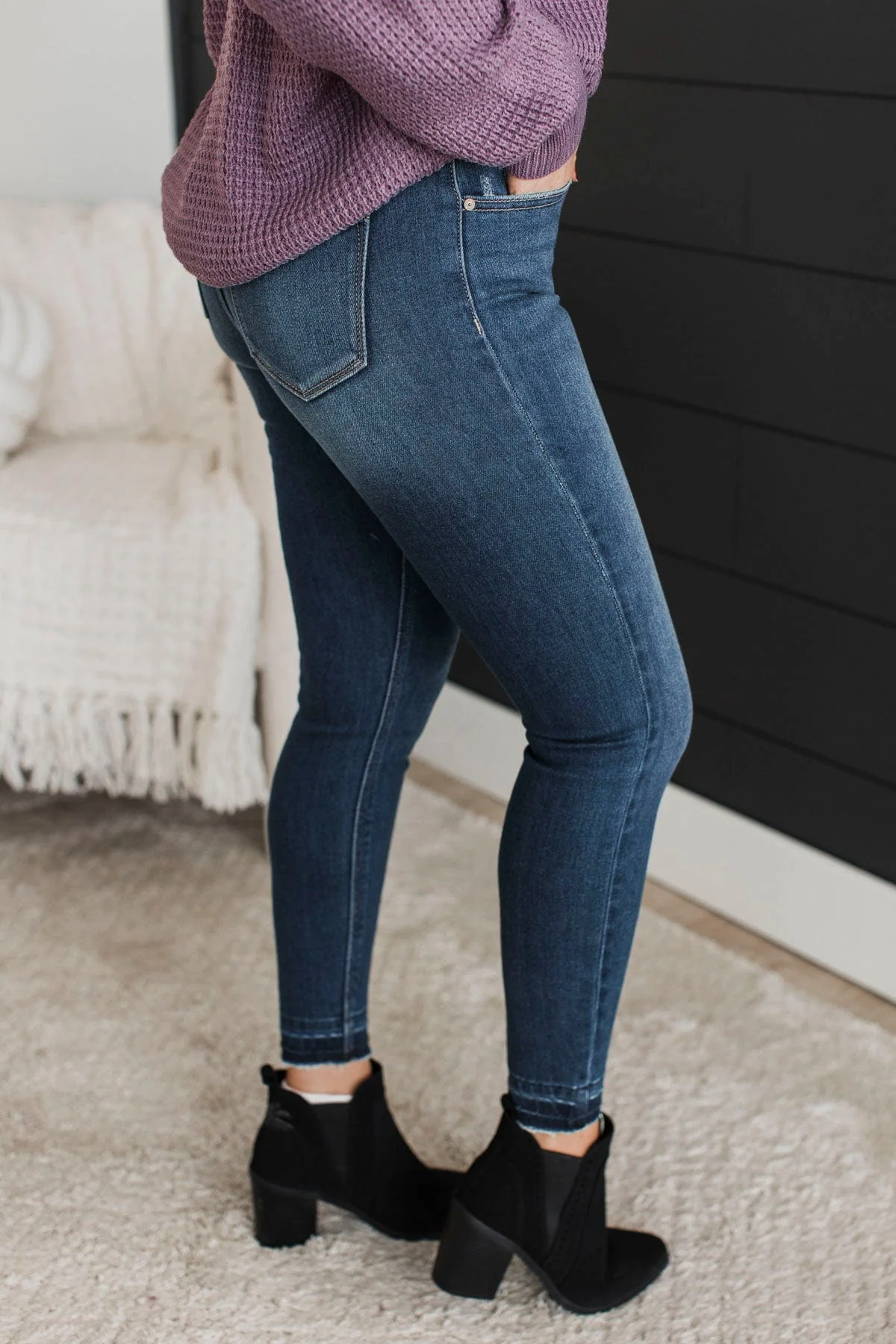 KanCan Ankle Skinny Jeans- Yara Wash - Image 5