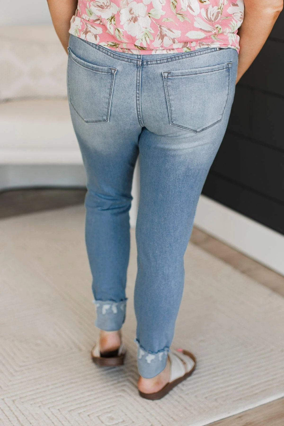 KanCan Ankle Skinny Jeans- Zena Wash - Image 8