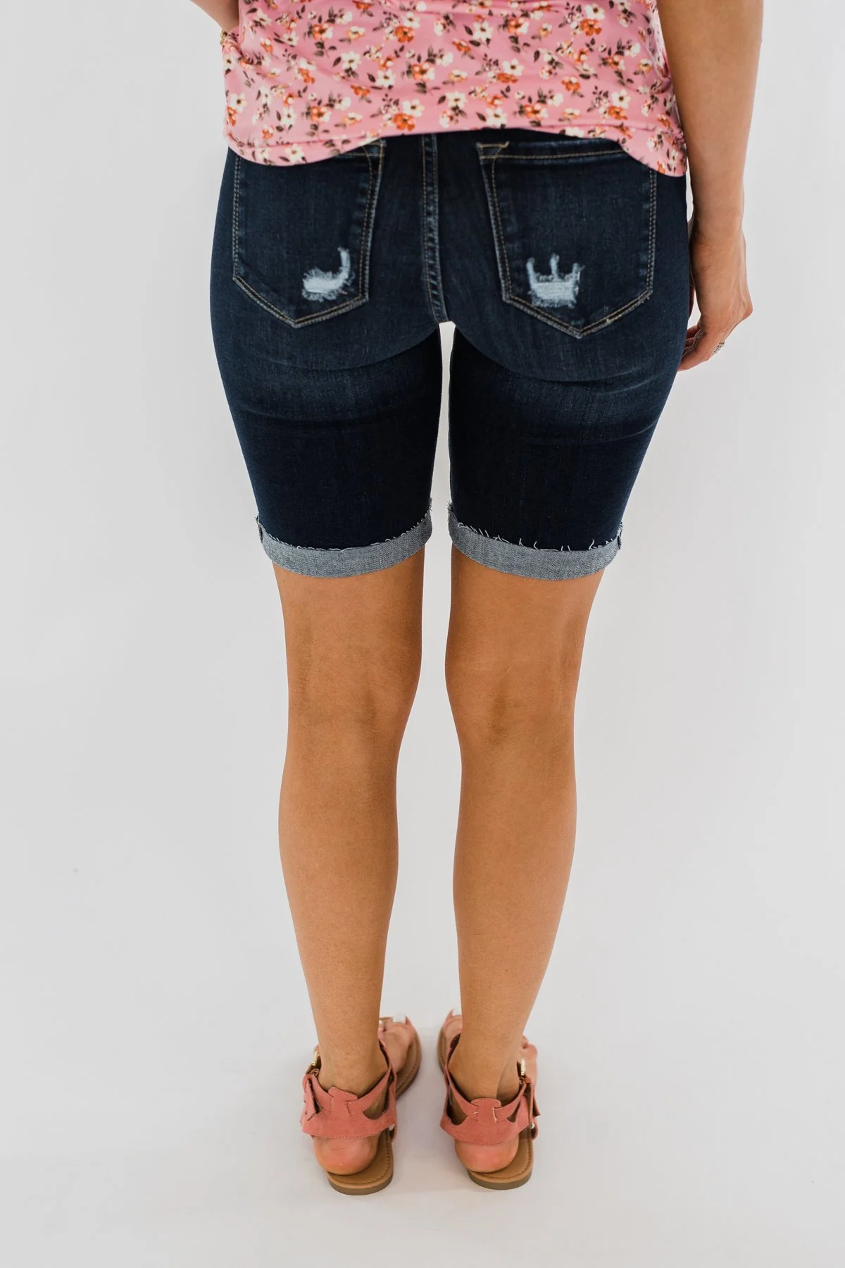 KanCan Bermuda Shorts- Eleanor Wash - Image 10
