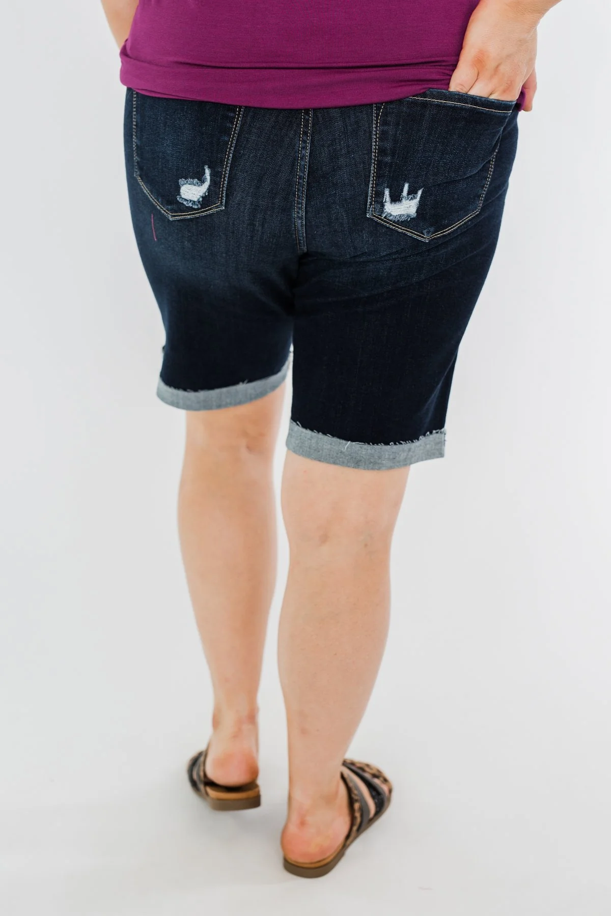 KanCan Bermuda Shorts- Eleanor Wash - Image 13