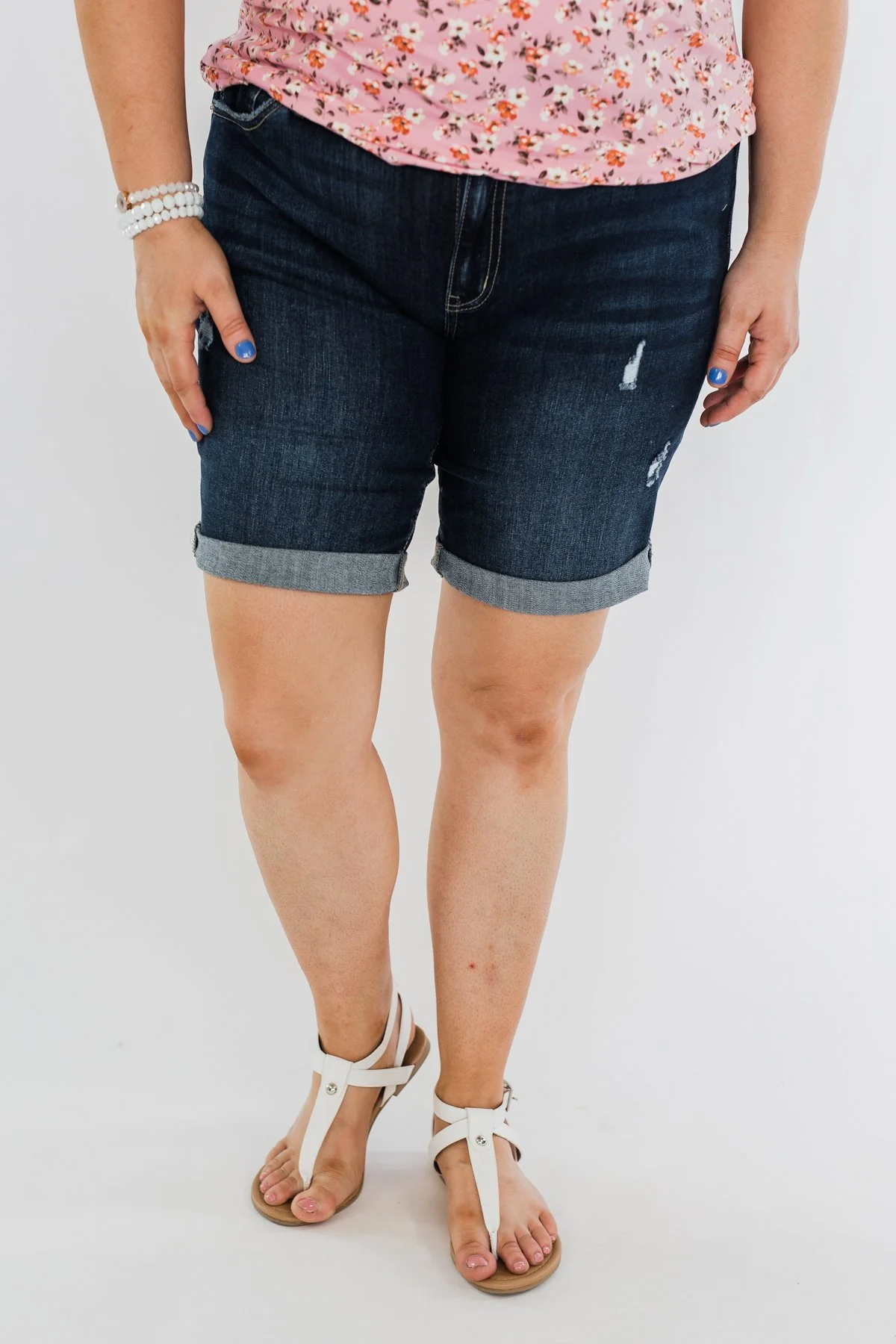KanCan Bermuda Shorts- Eleanor Wash - Image 4