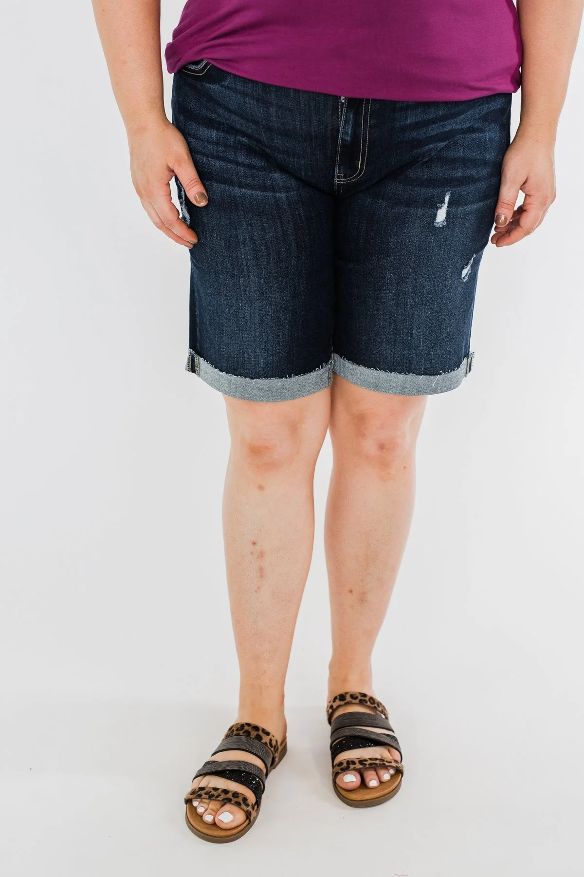 KanCan Bermuda Shorts- Eleanor Wash - Image 6