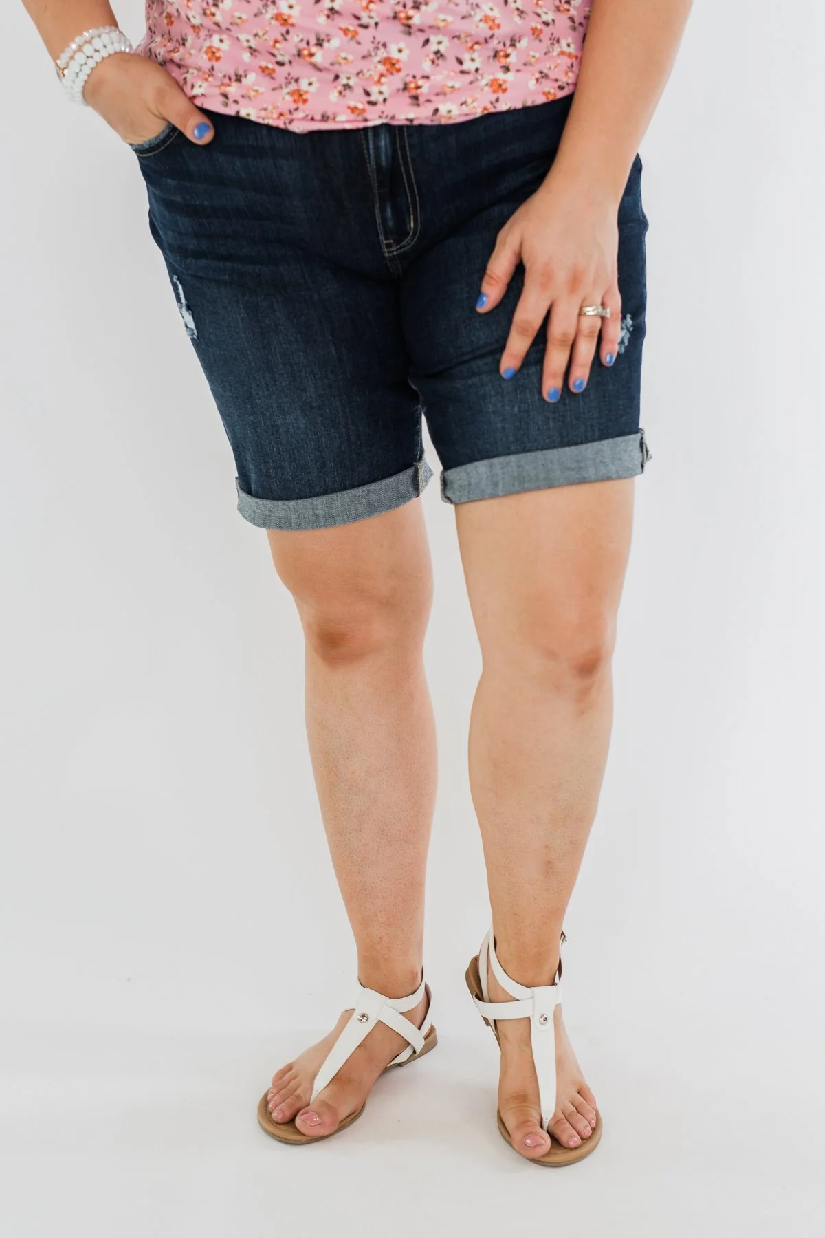 KanCan Bermuda Shorts- Eleanor Wash - Image 8