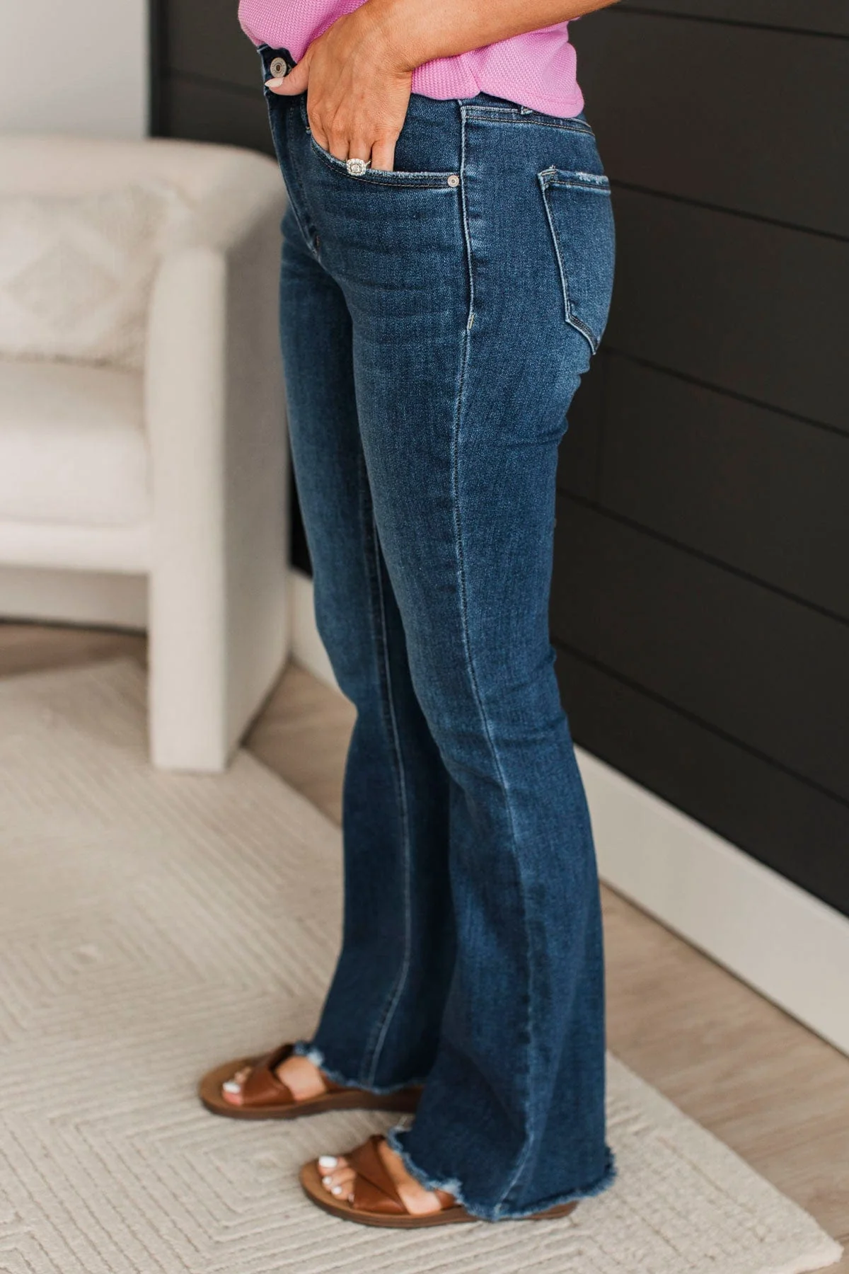 KanCan Bootcut Jeans- Leena Wash - Image 3