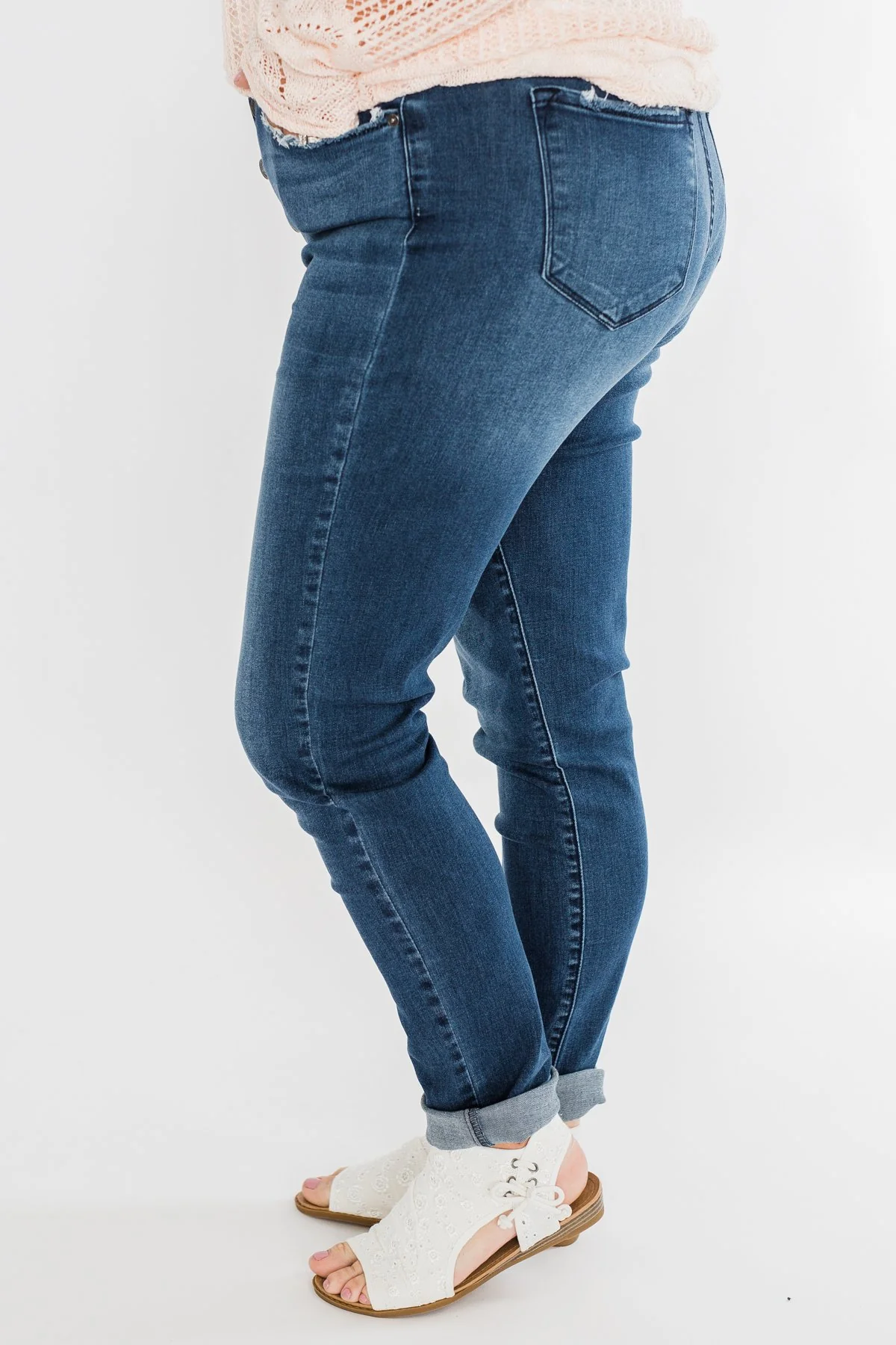 KanCan Button Fly Jeans- Kami Wash - Image 10