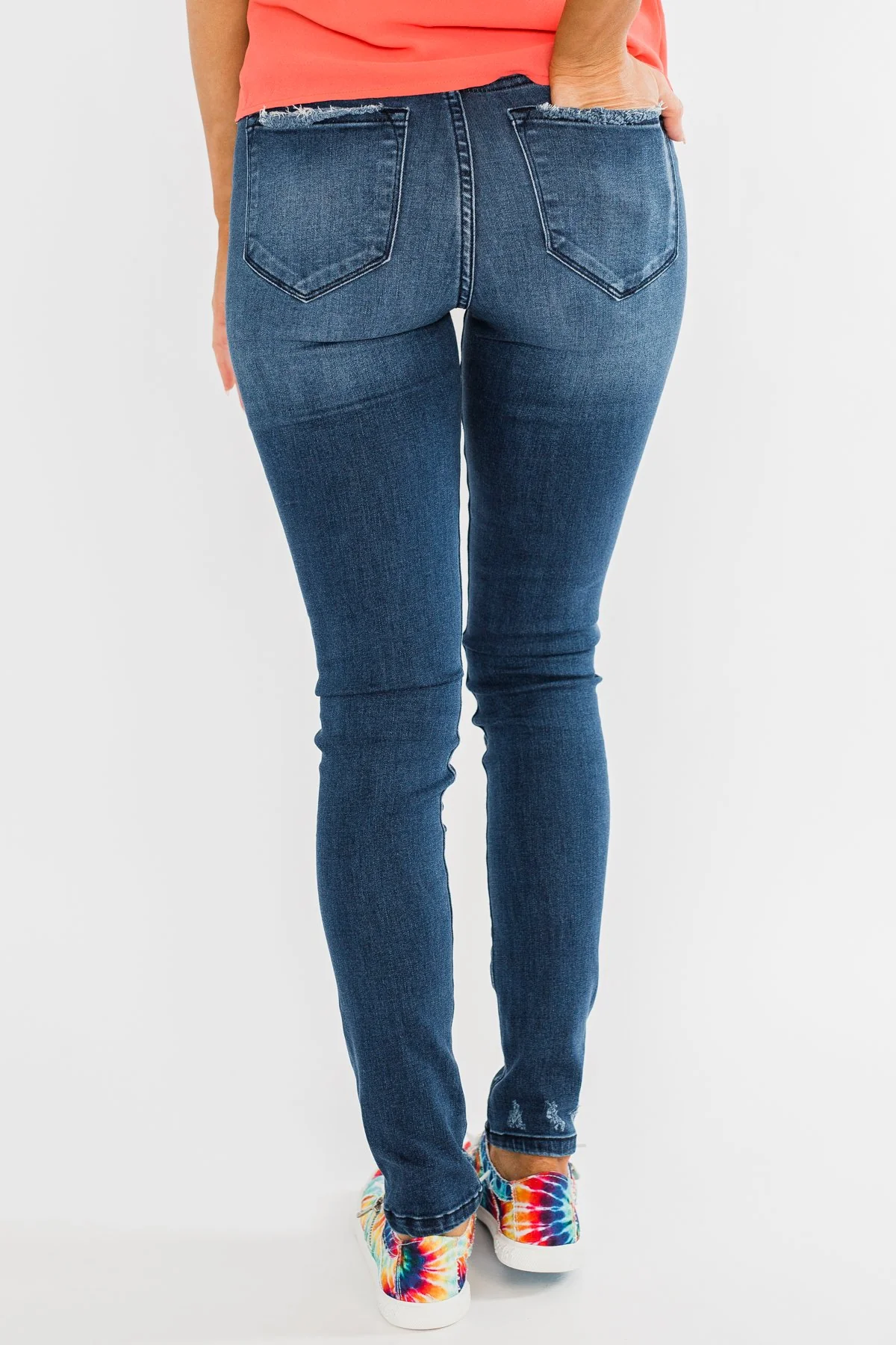KanCan Button Fly Jeans- Kami Wash - Image 13