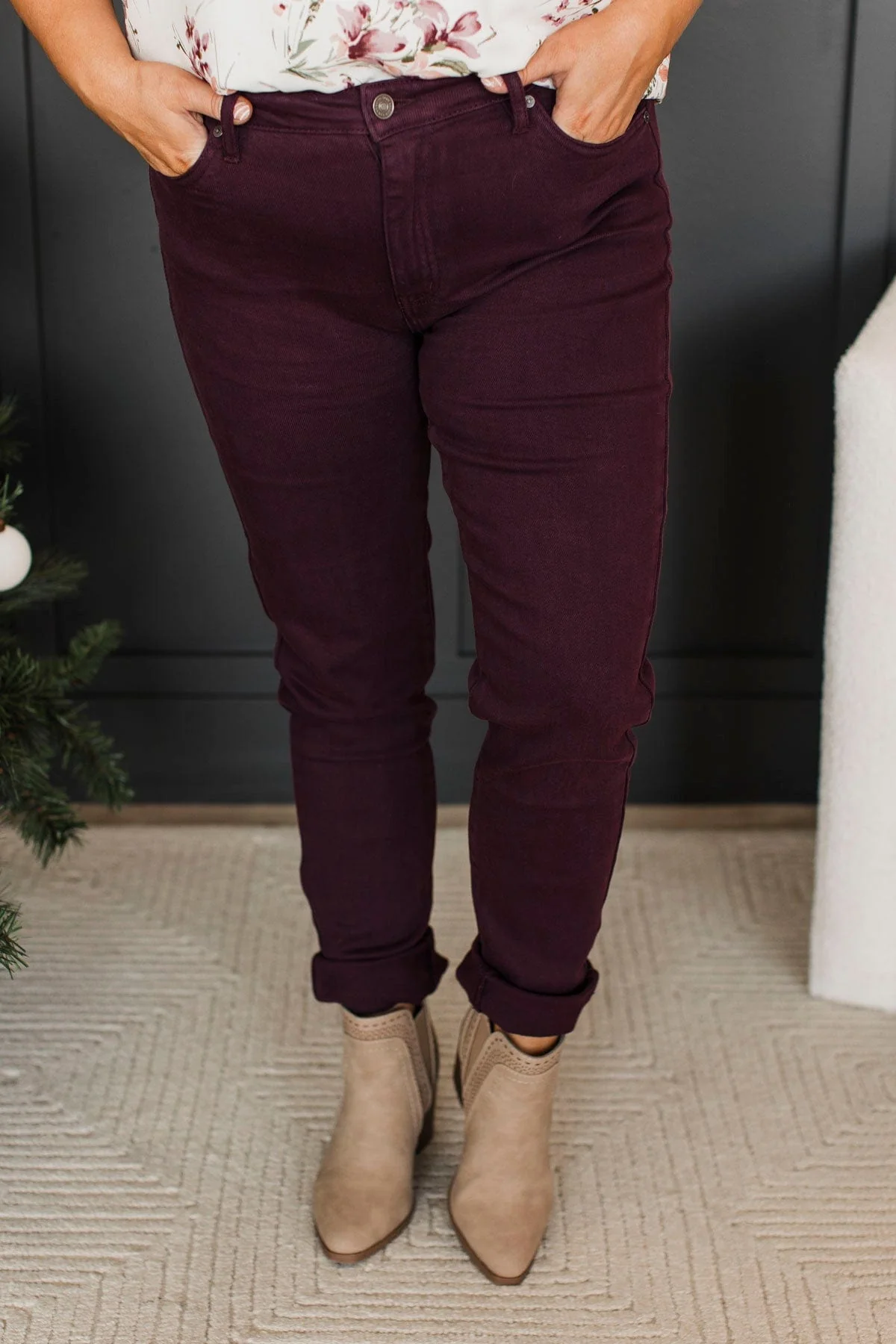 KanCan Colored Skinny Jeans- Camille Wash - Image 4