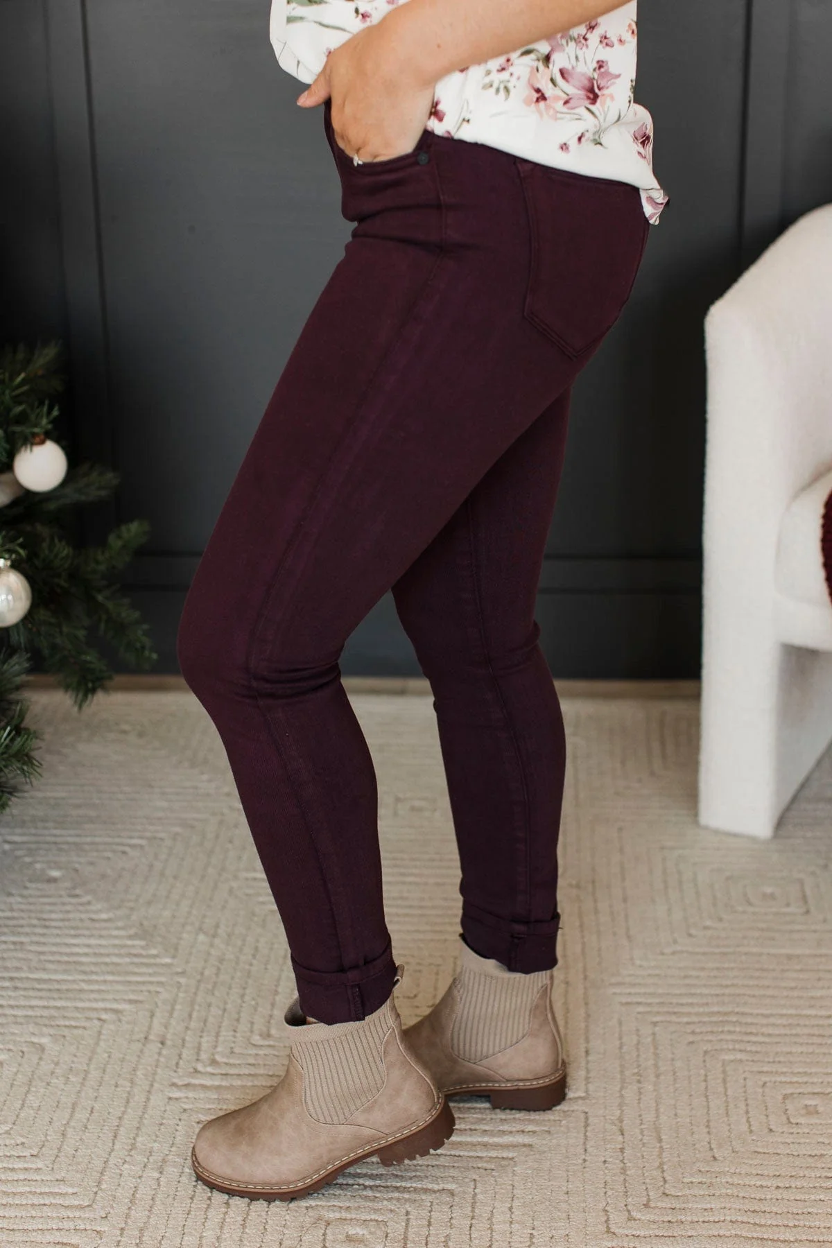KanCan Colored Skinny Jeans- Camille Wash - Image 5