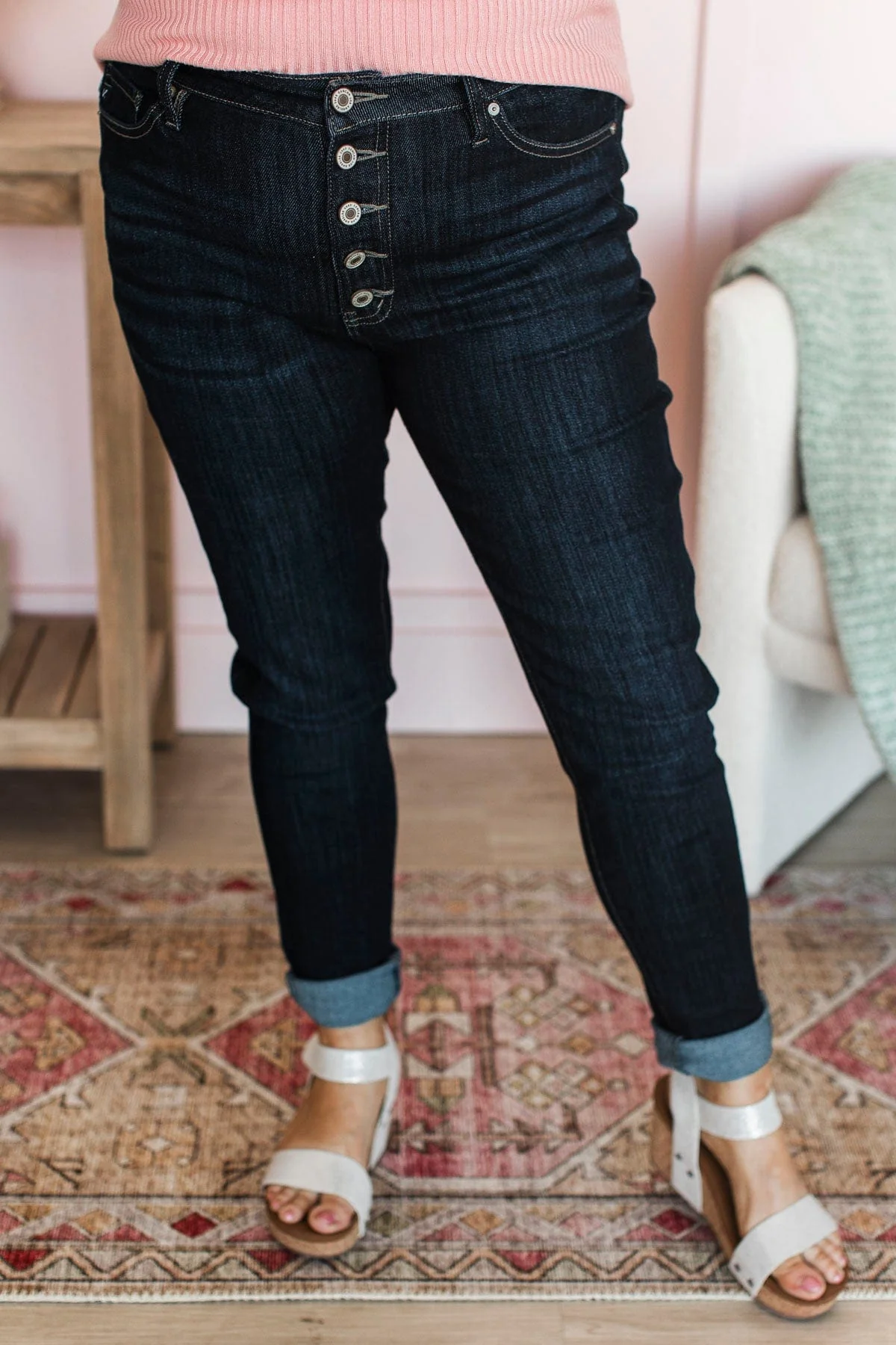 KanCan Curvy Skinny Jeans- Kameron Wash - Image 4