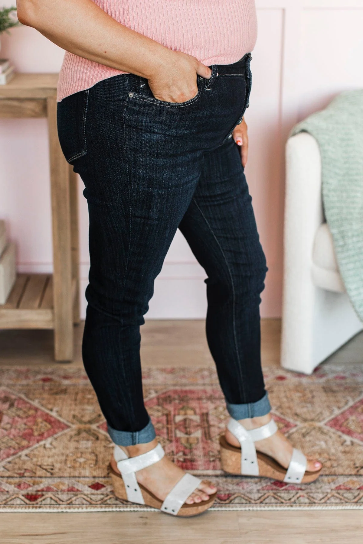 KanCan Curvy Skinny Jeans- Kameron Wash - Image 6
