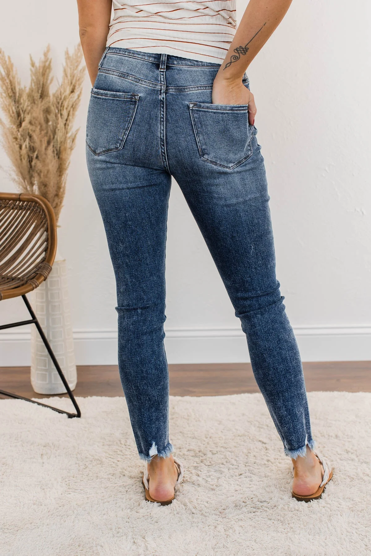 KanCan High-Rise Button Fly Jeans- Zadie Wash - Image 7