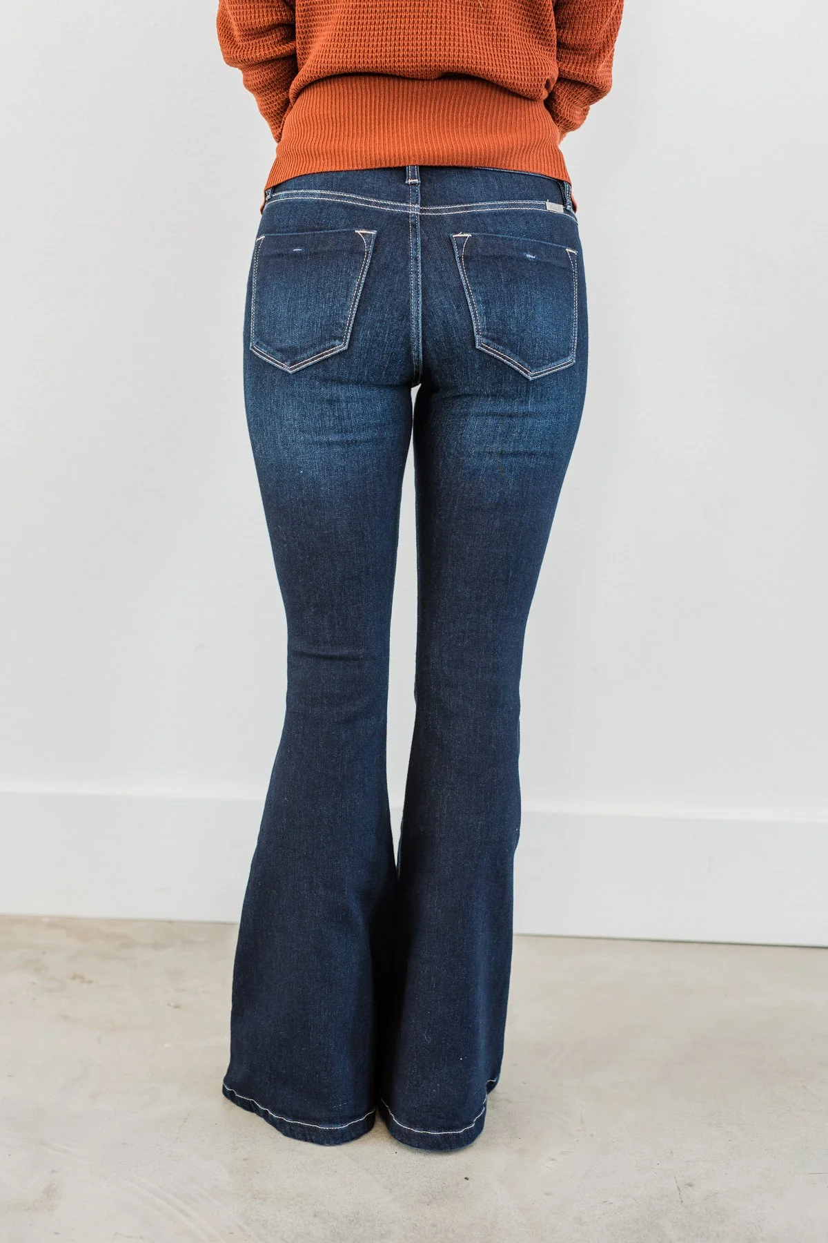 KanCan High Rise Flare Jeans- Hera Wash - Image 8