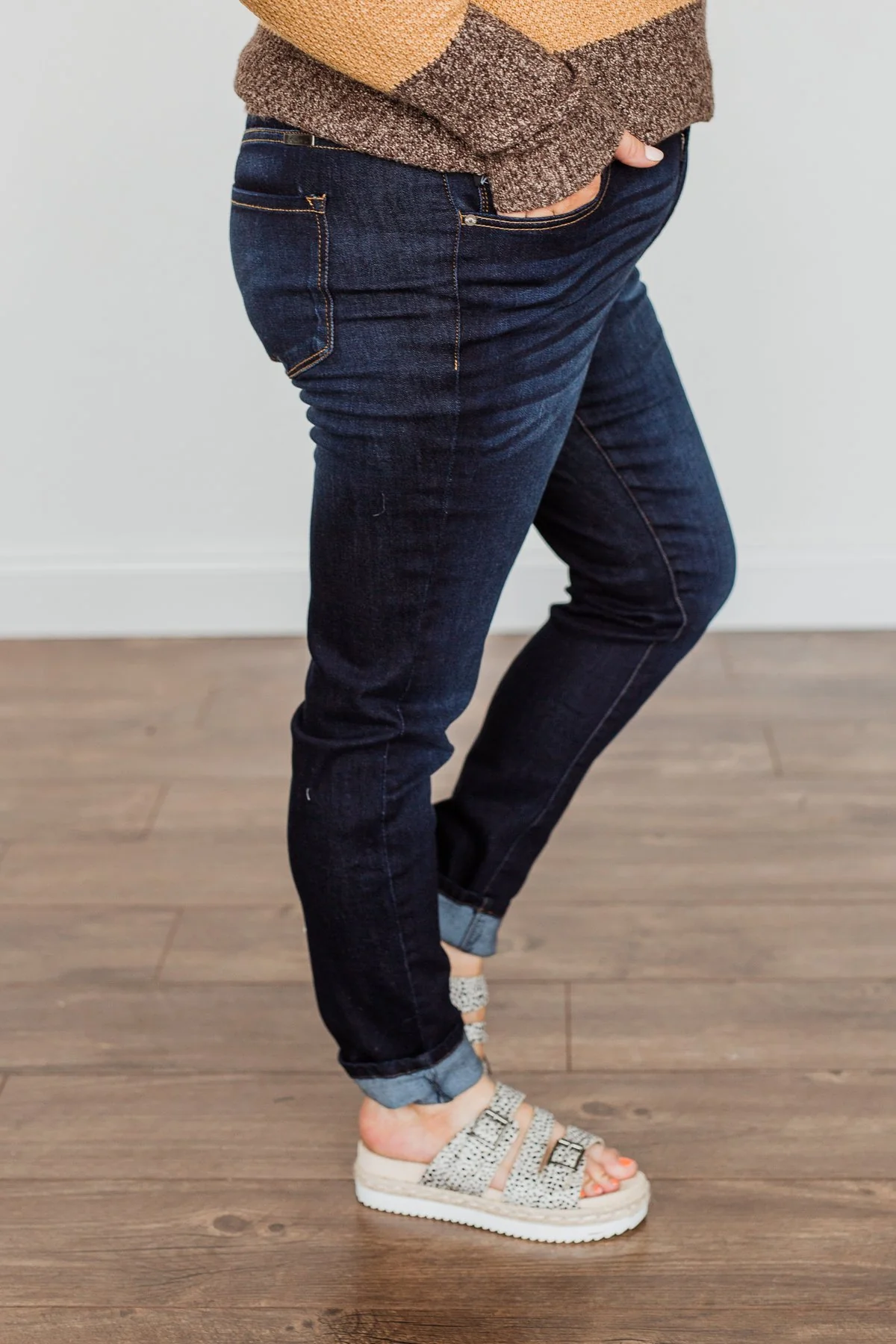 KanCan Mid-Rise Skinny Jeans- Christine Wash - Image 9