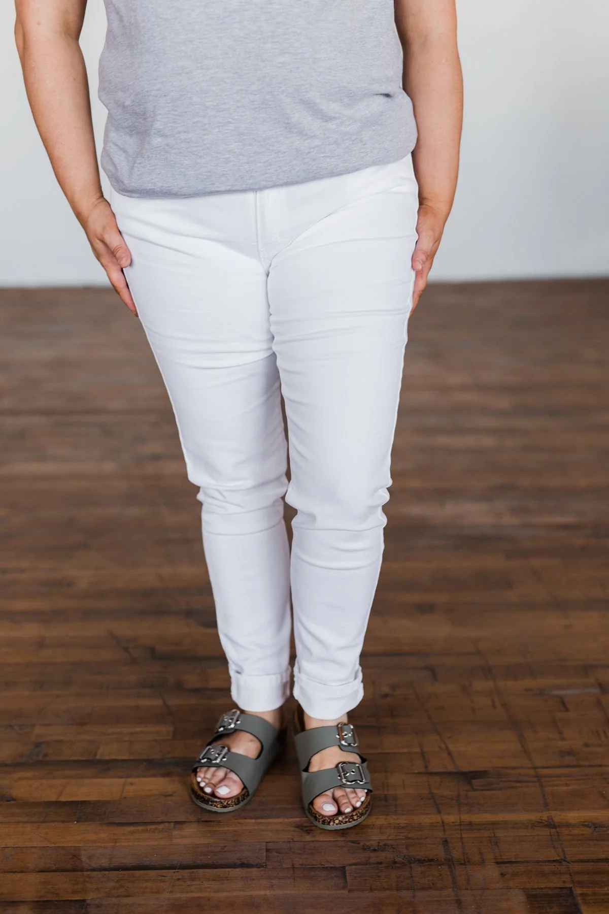 KanCan Non-Distressed Skinny Jeans- Betsy Wash - Image 7