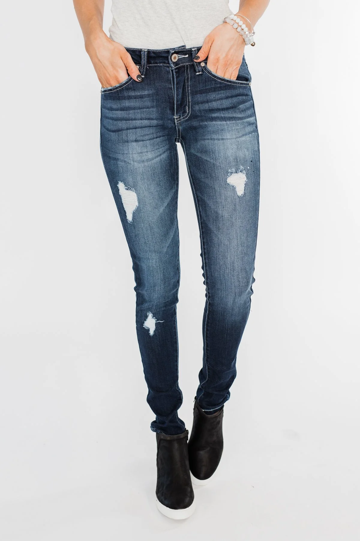 KanCan Skinny Jeans- Arianna Wash - Image 6