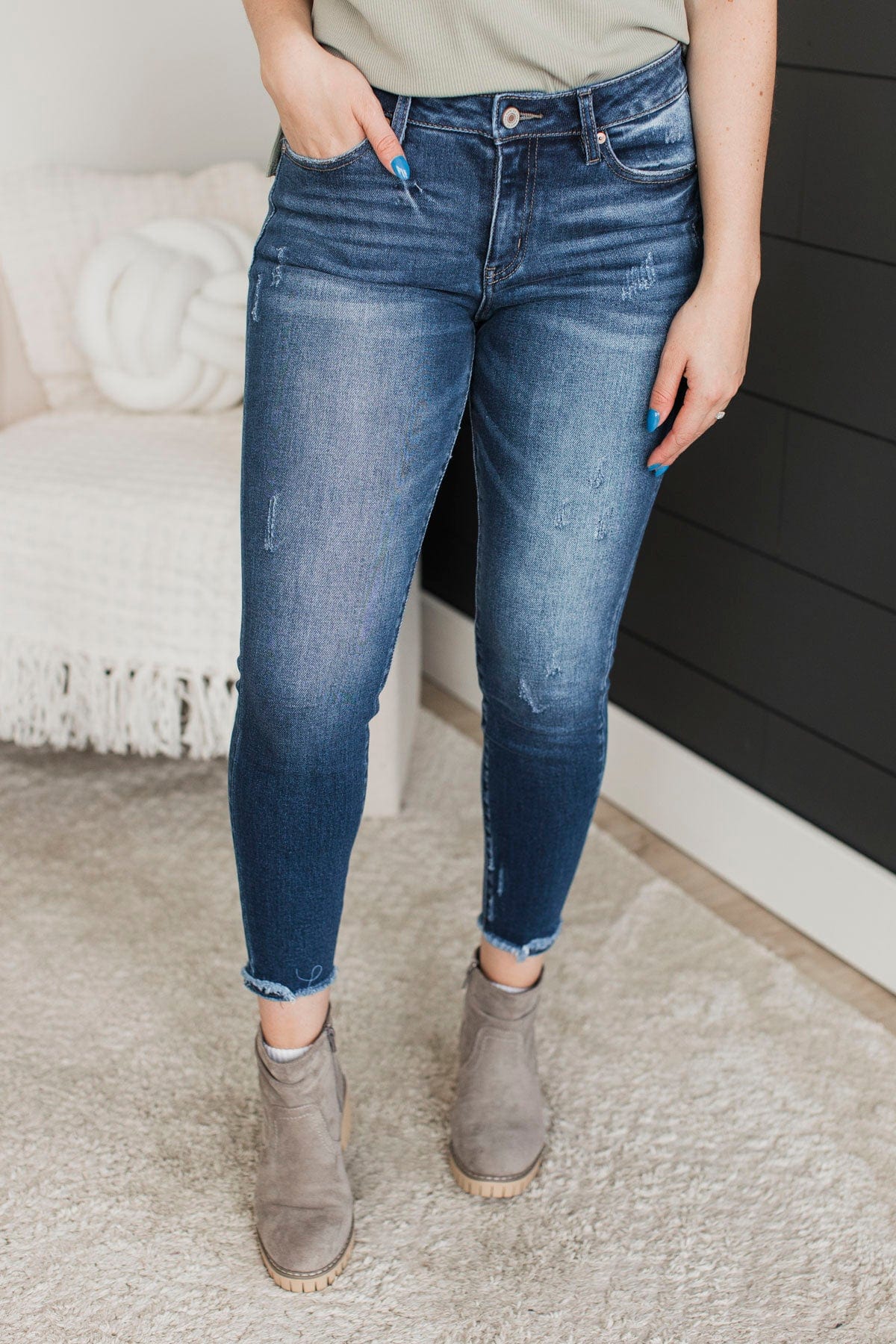KanCan Skinny Jeans- Bexley Wash - Image 3
