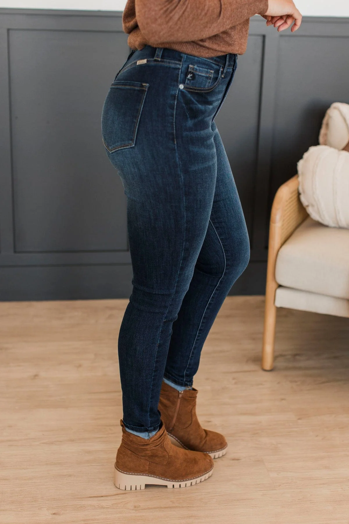 KanCan Skinny Jeans- Dina Wash - Image 5