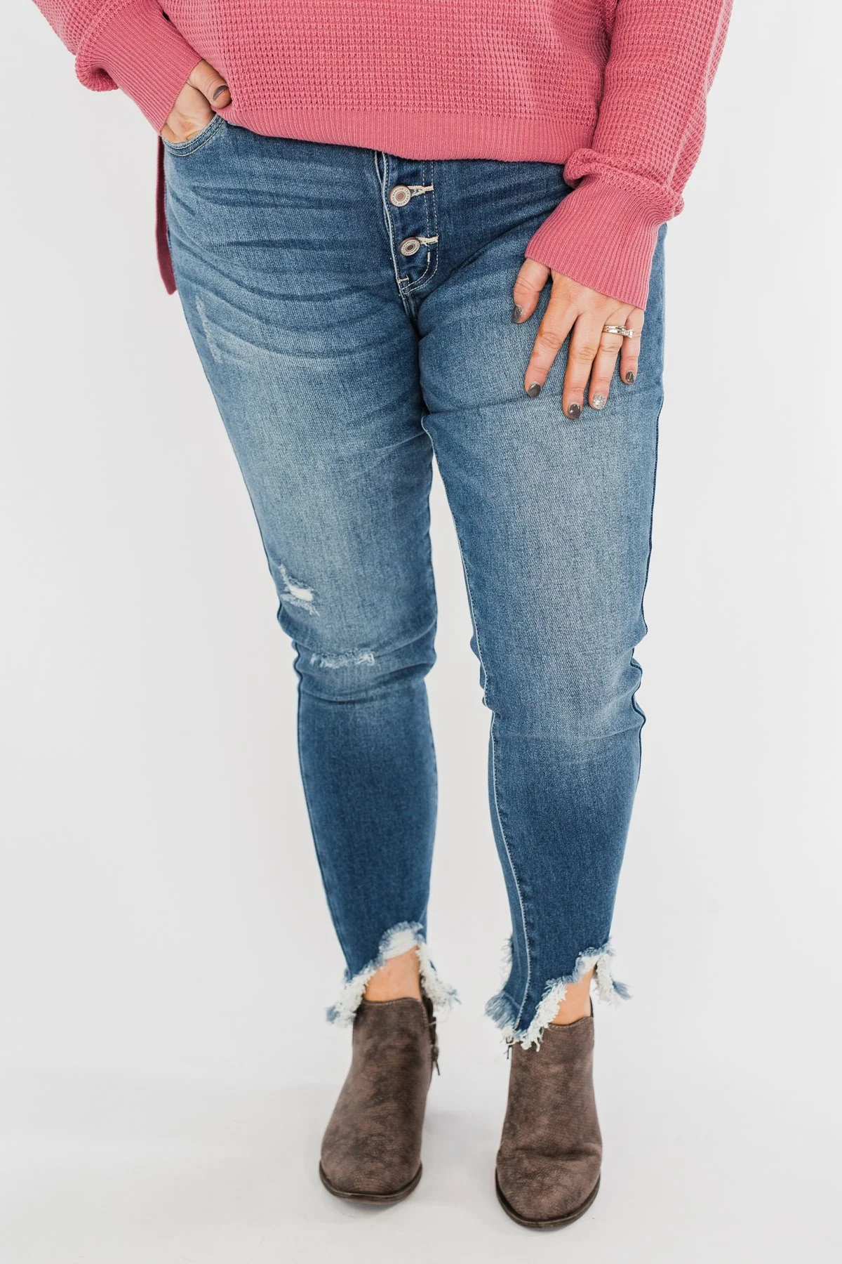 KanCan Skinny Jeans- Eileen Wash - Image 4