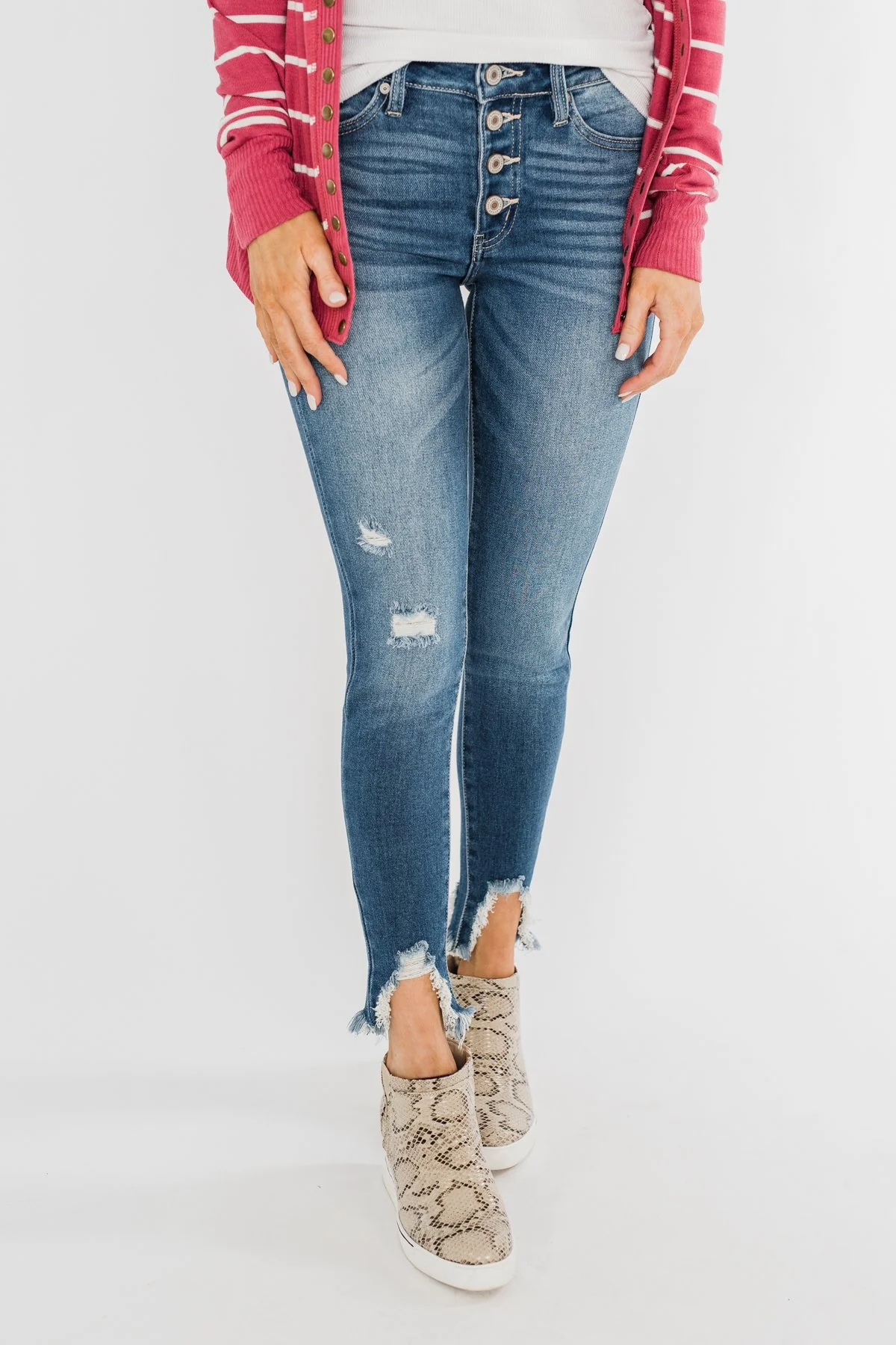 KanCan Skinny Jeans- Eileen Wash - Image 5