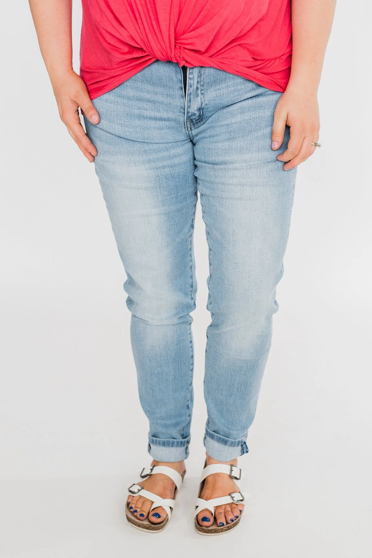 KanCan Skinny Jeans- Evelyn Wash - Image 2