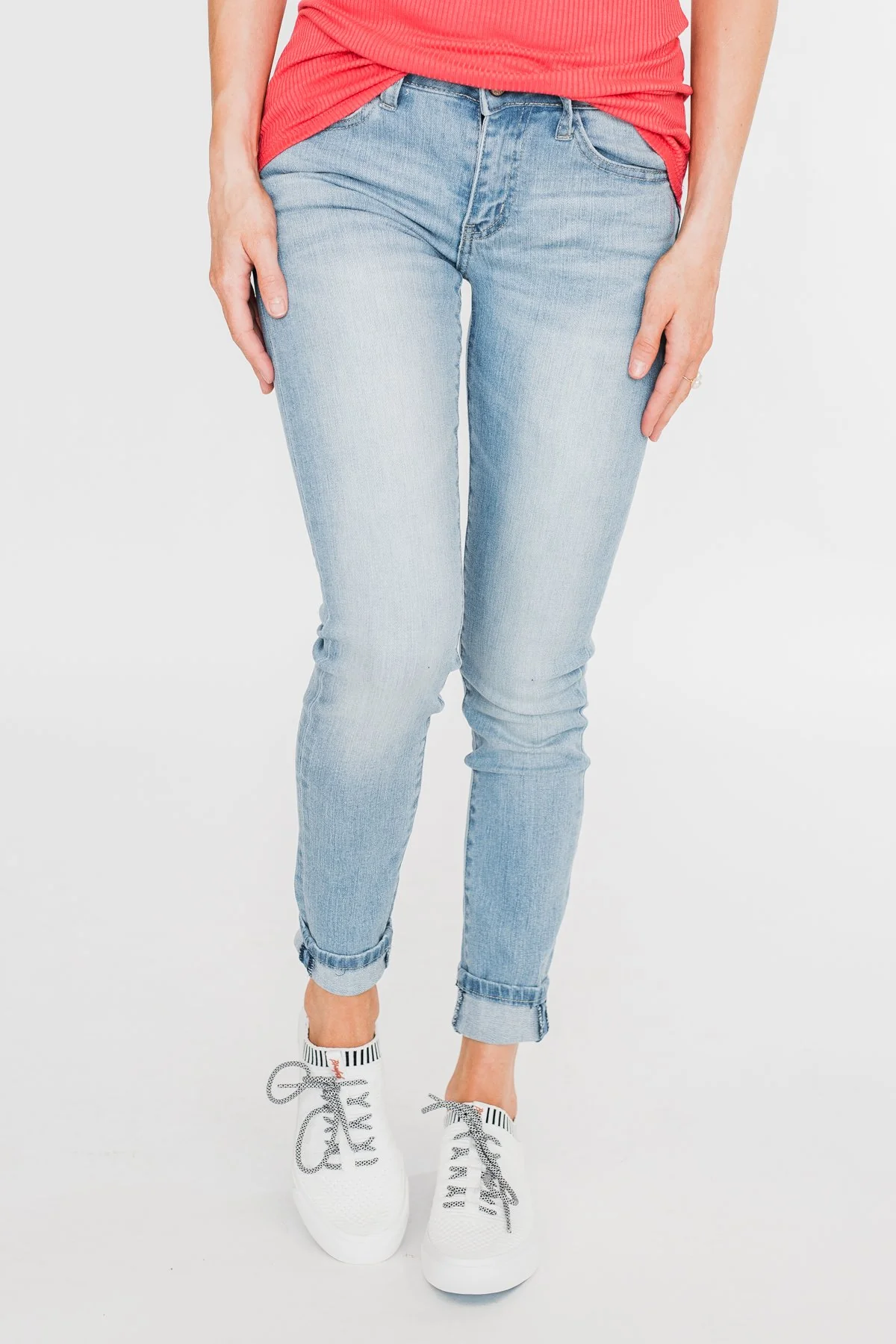 KanCan Skinny Jeans- Evelyn Wash - Image 3